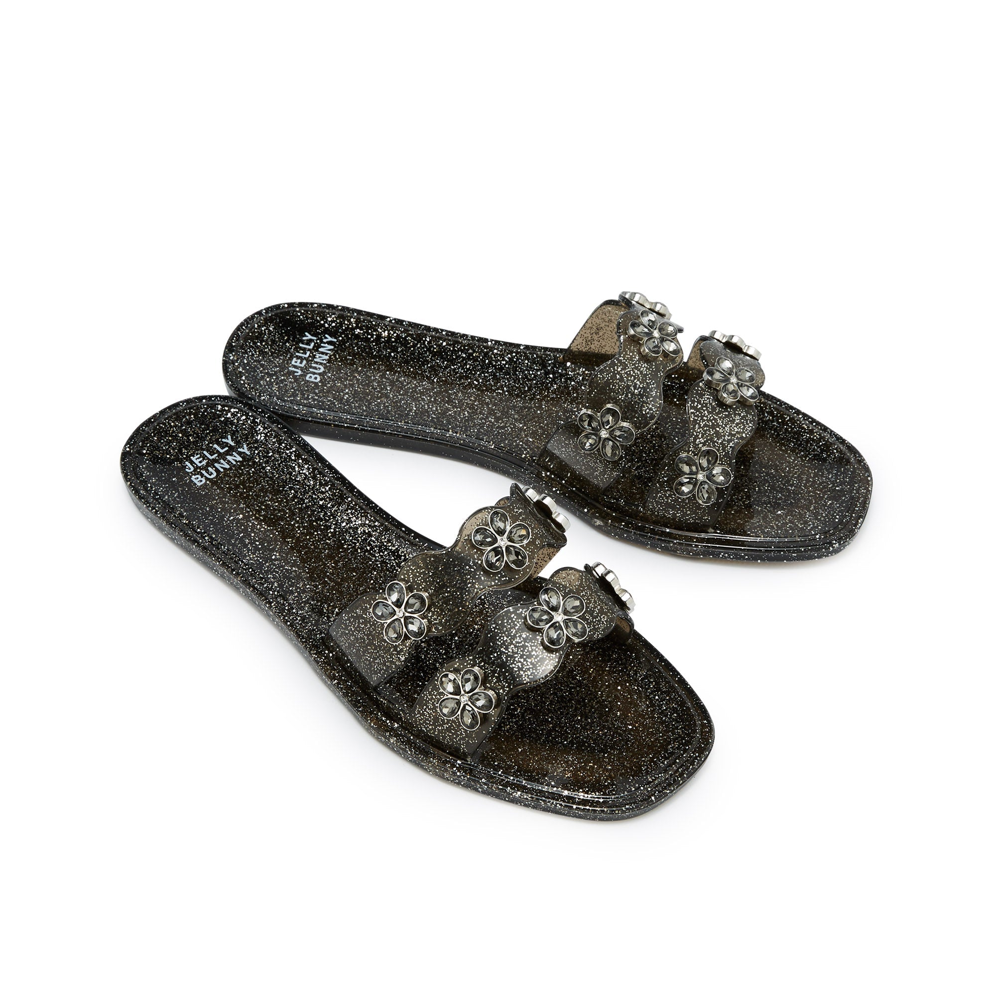  รองเท้าแตะ Sazza Flower Black