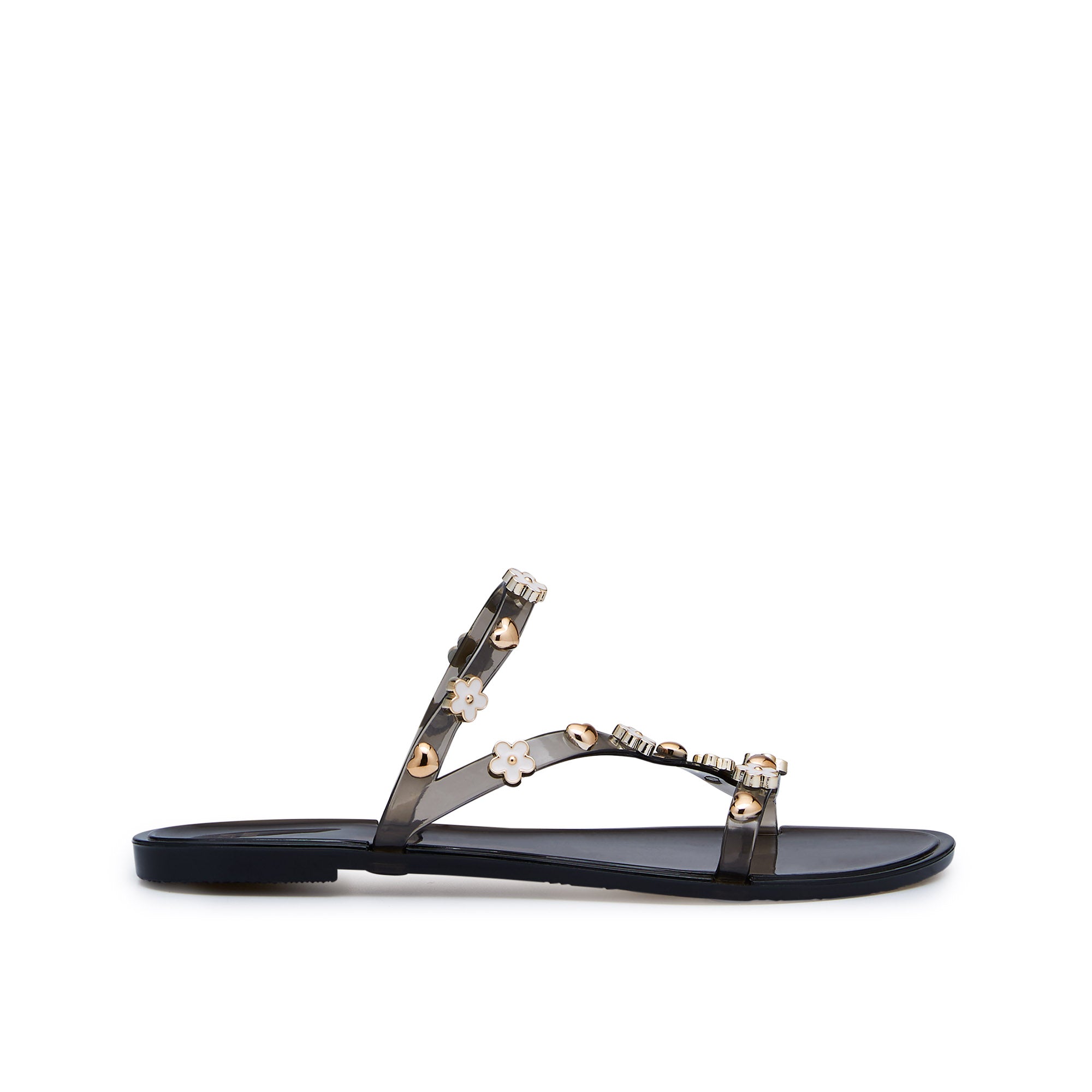  รองเท้าแตะ Sazza Flower Black