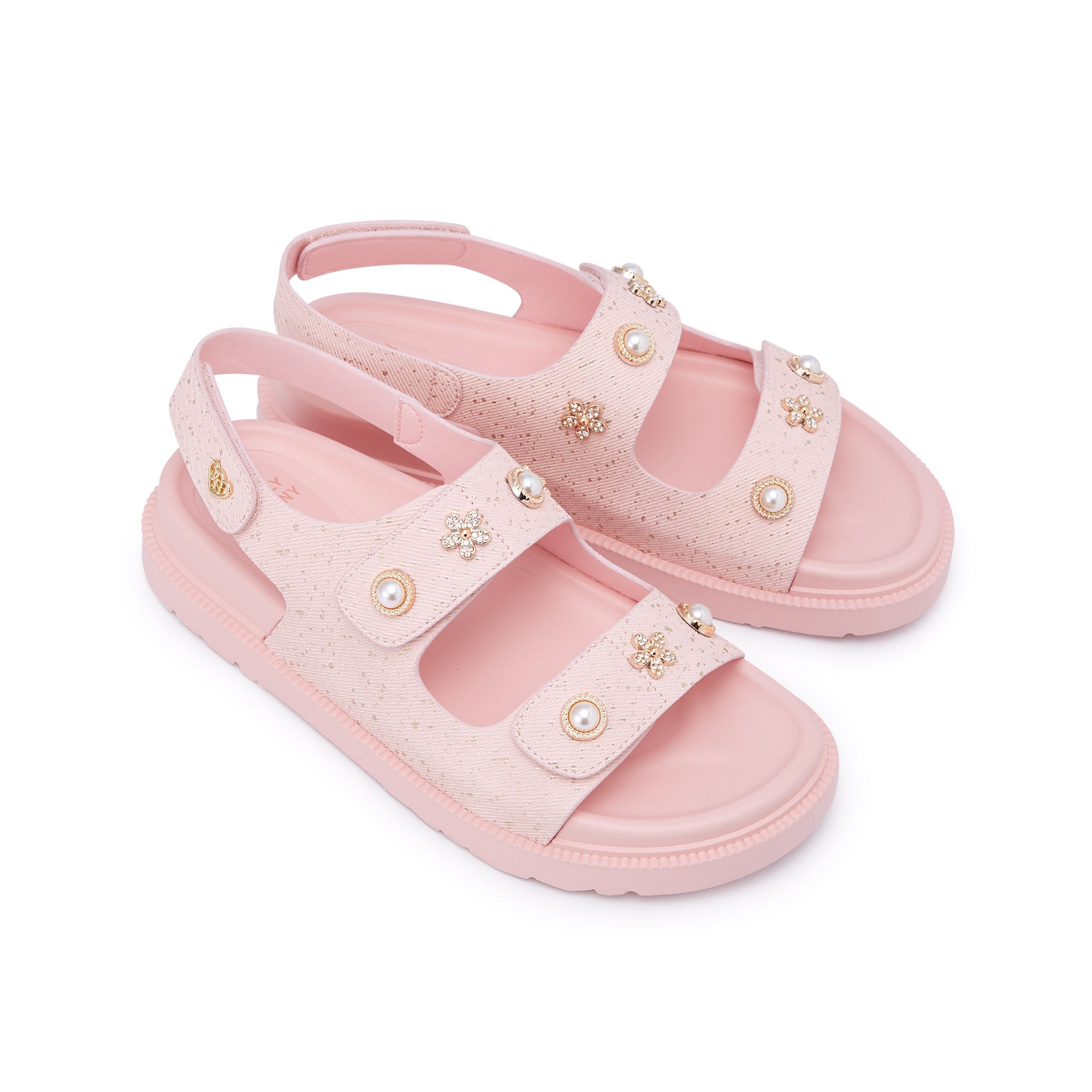 รองเท้าแตะแพลตฟอร์ม Xenovia Pink