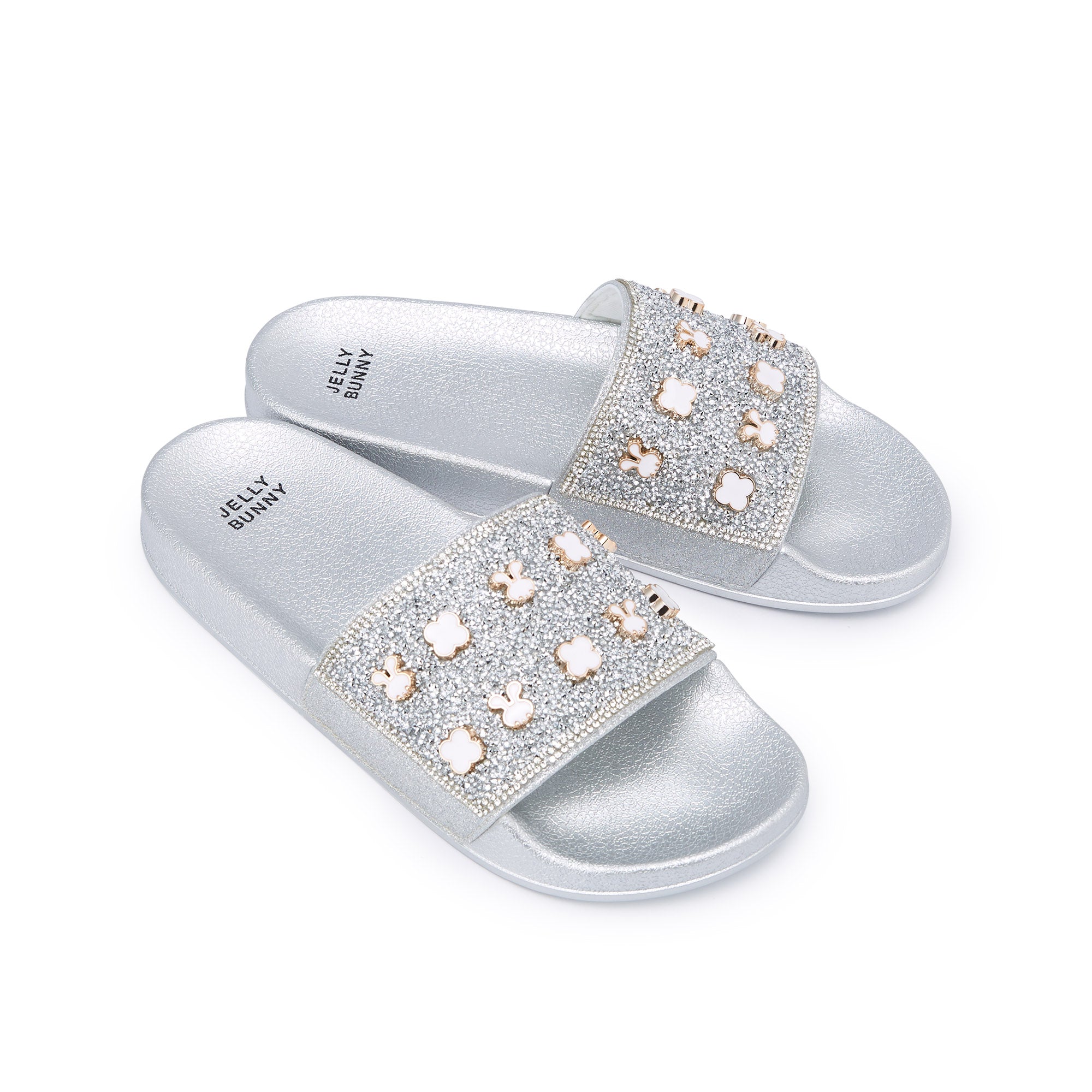 รองเท้าแตะสวม Glisy Silver