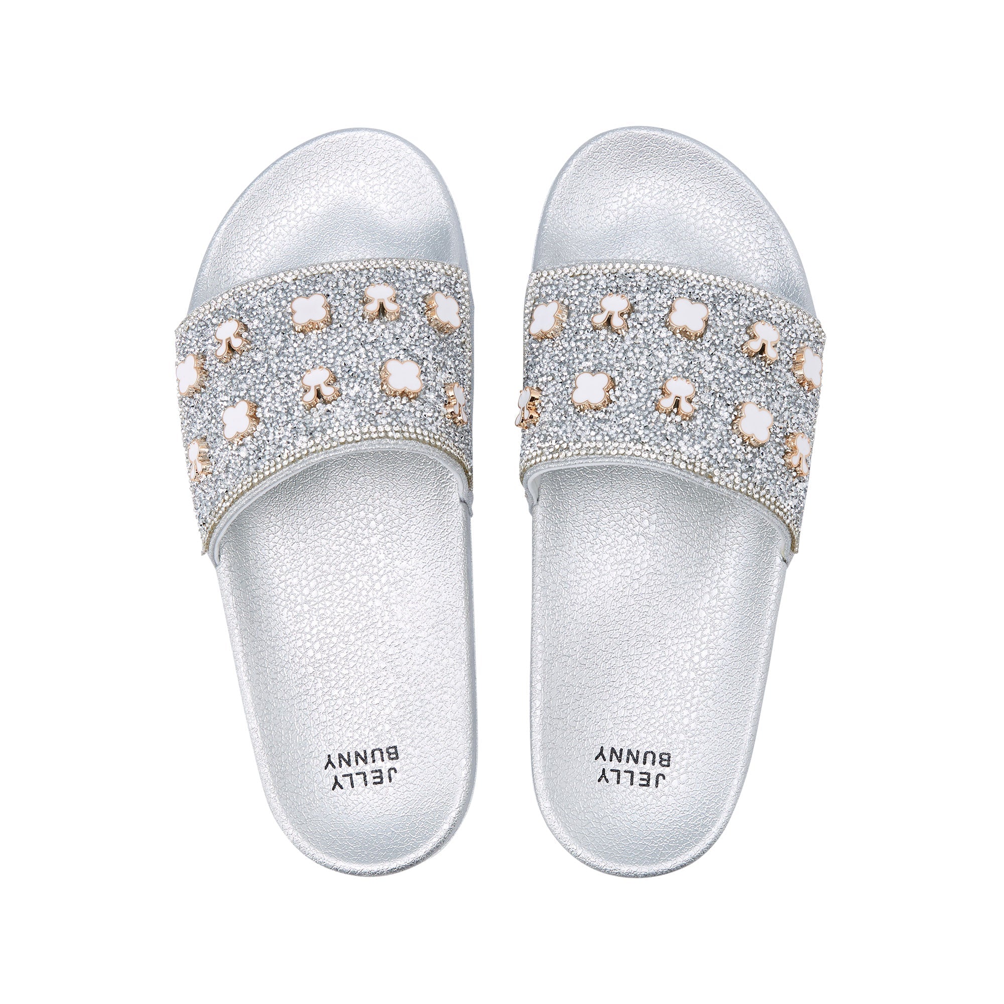 รองเท้าแตะสวม Glisy Silver