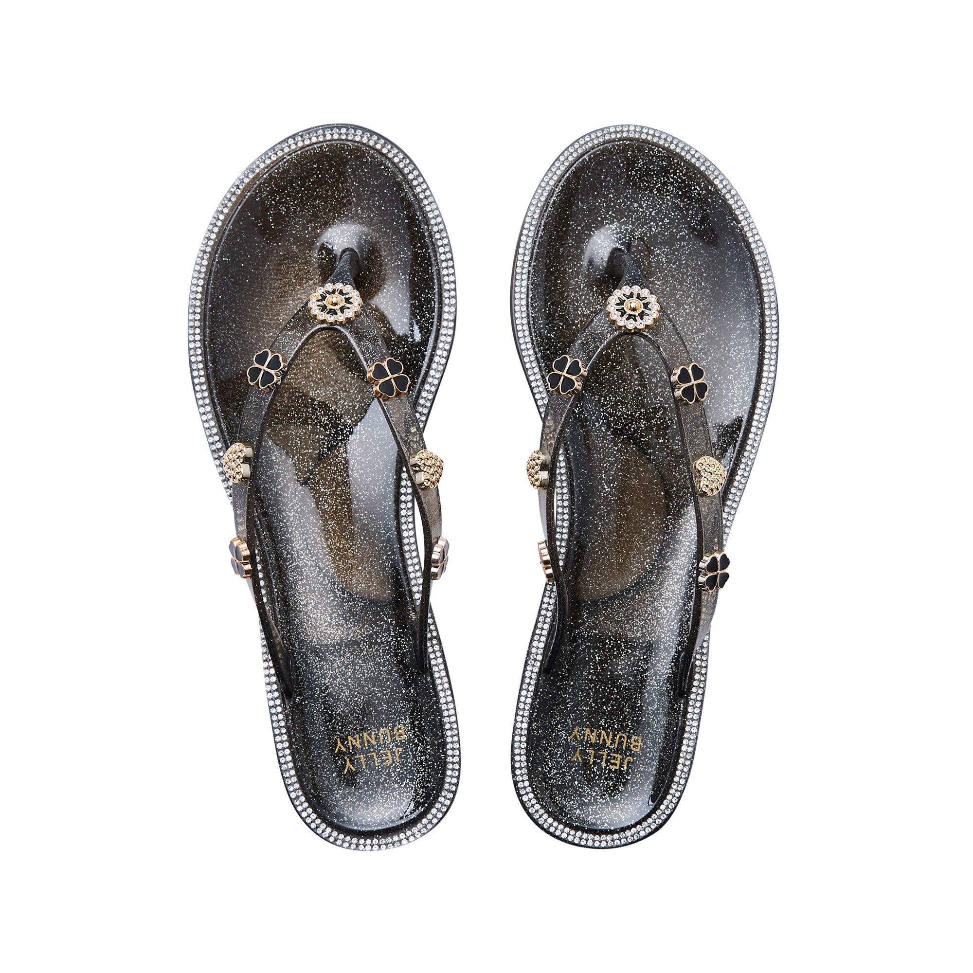 Elena Canina Flip Flops Black