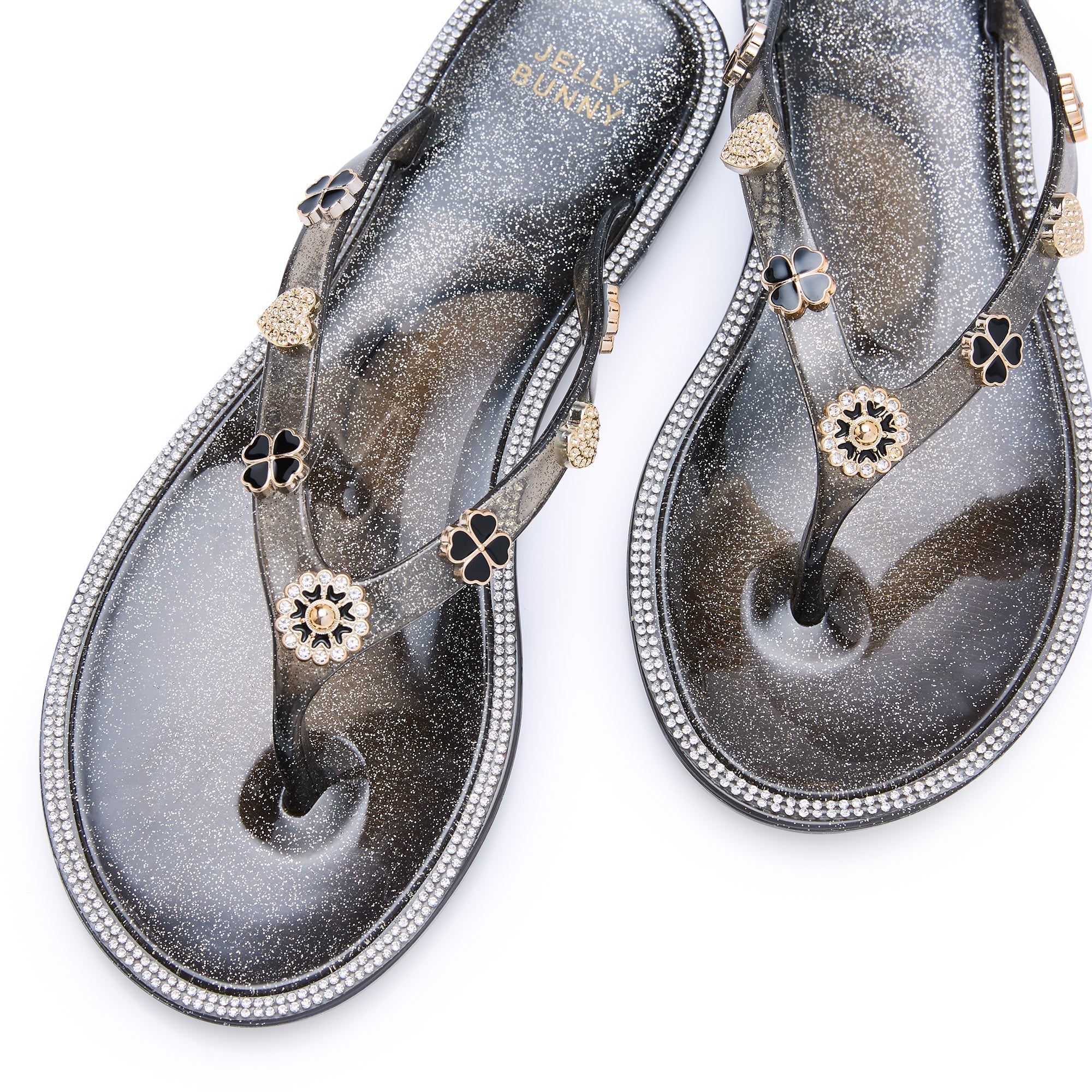 Elena Canina Flip Flops Black