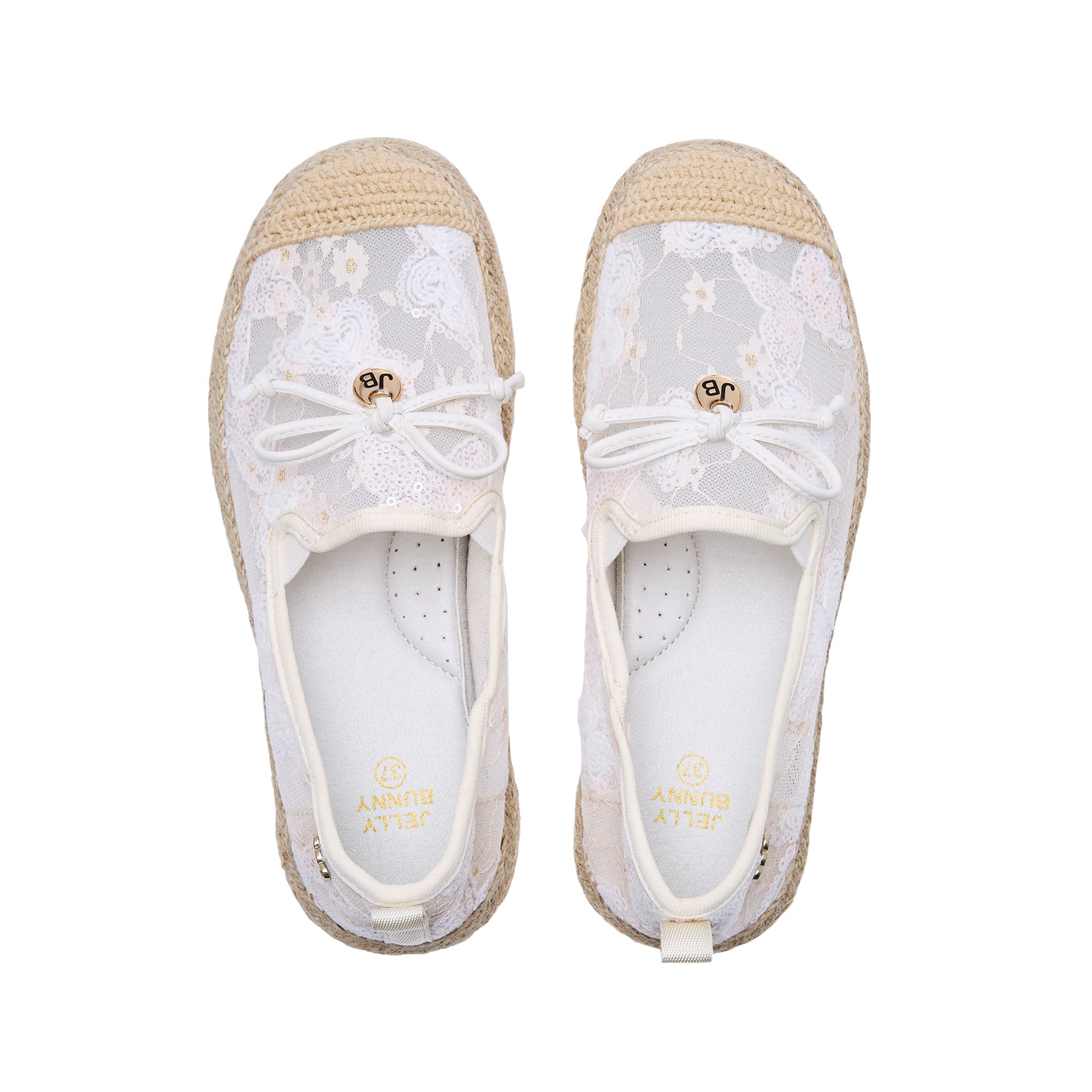 Pensy Espadrile White