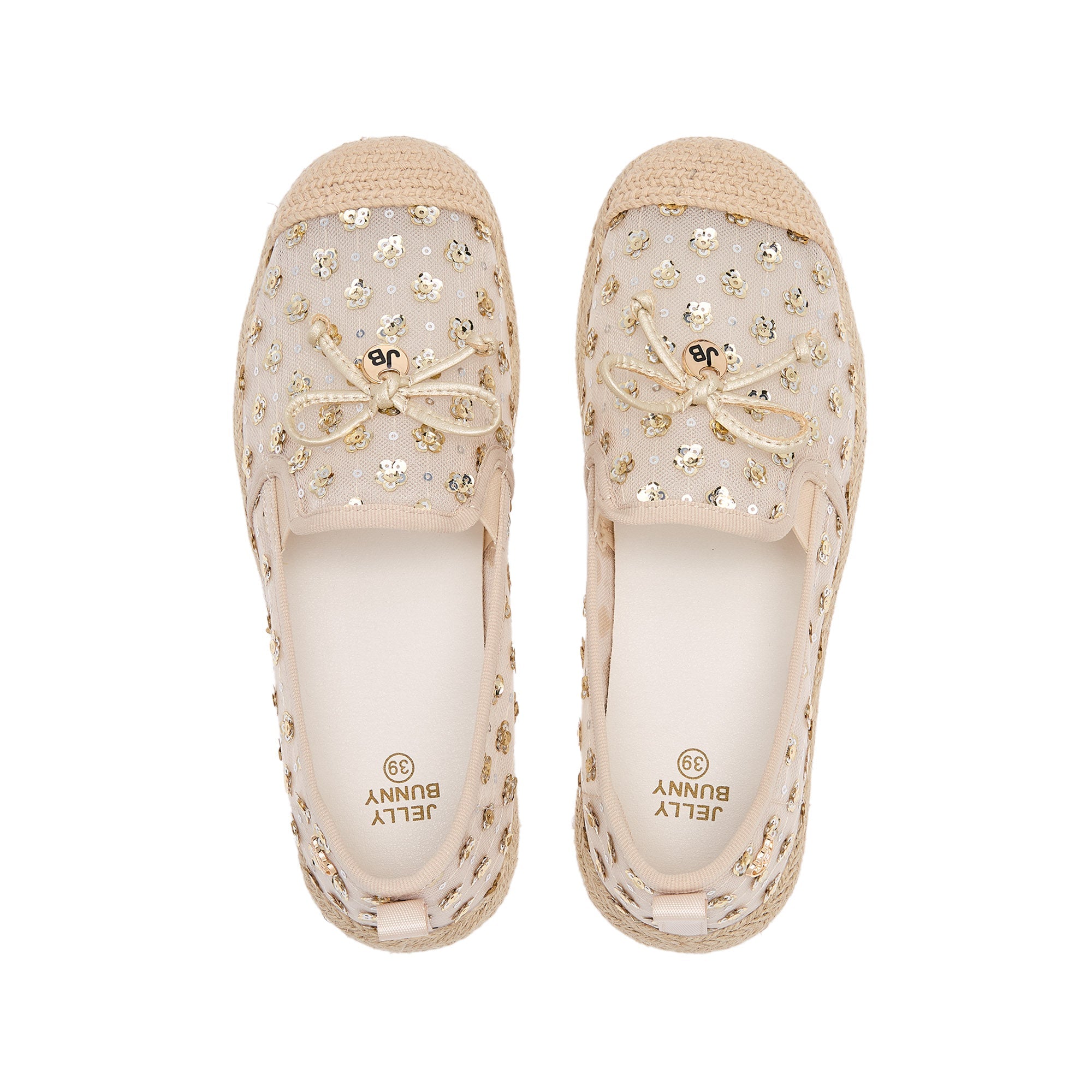 รองเท้าเอสพาดริลล์ Viola Beige