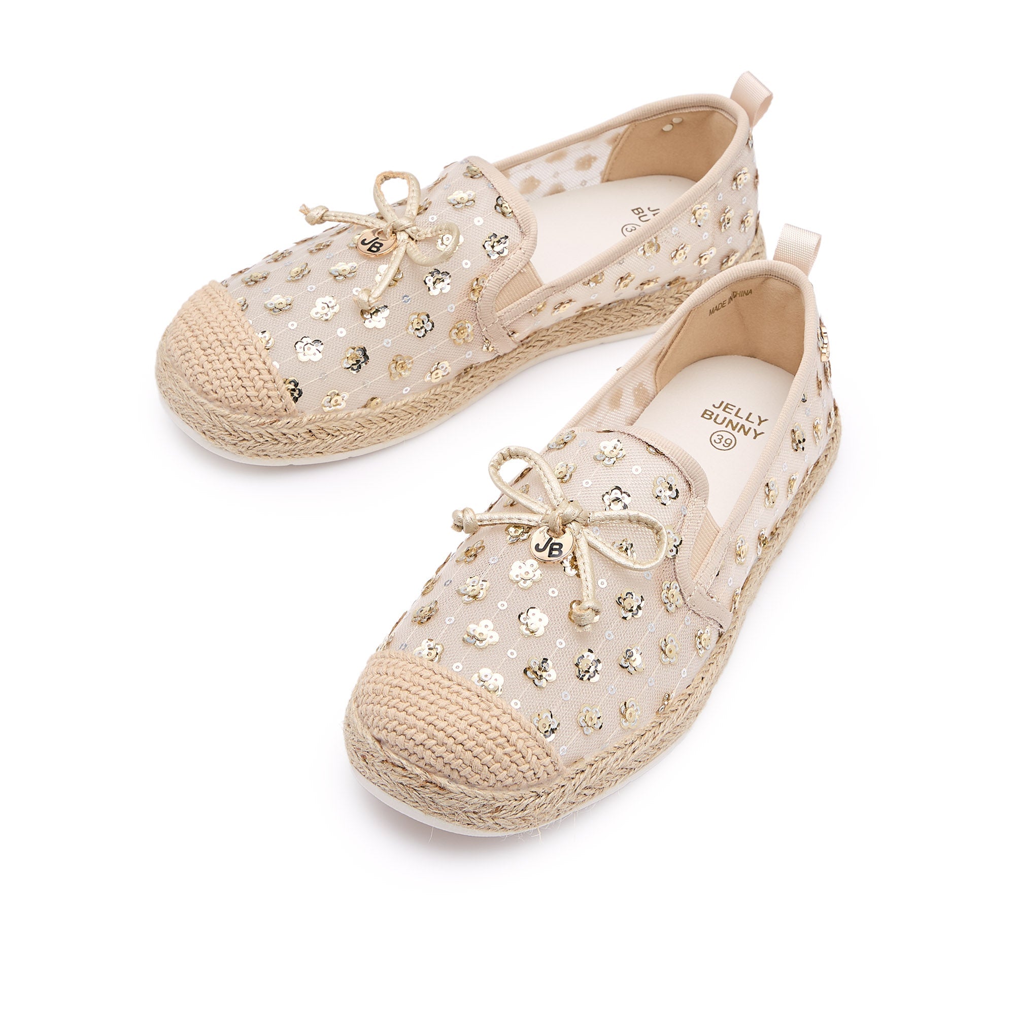 รองเท้าเอสพาดริลล์ Viola Beige