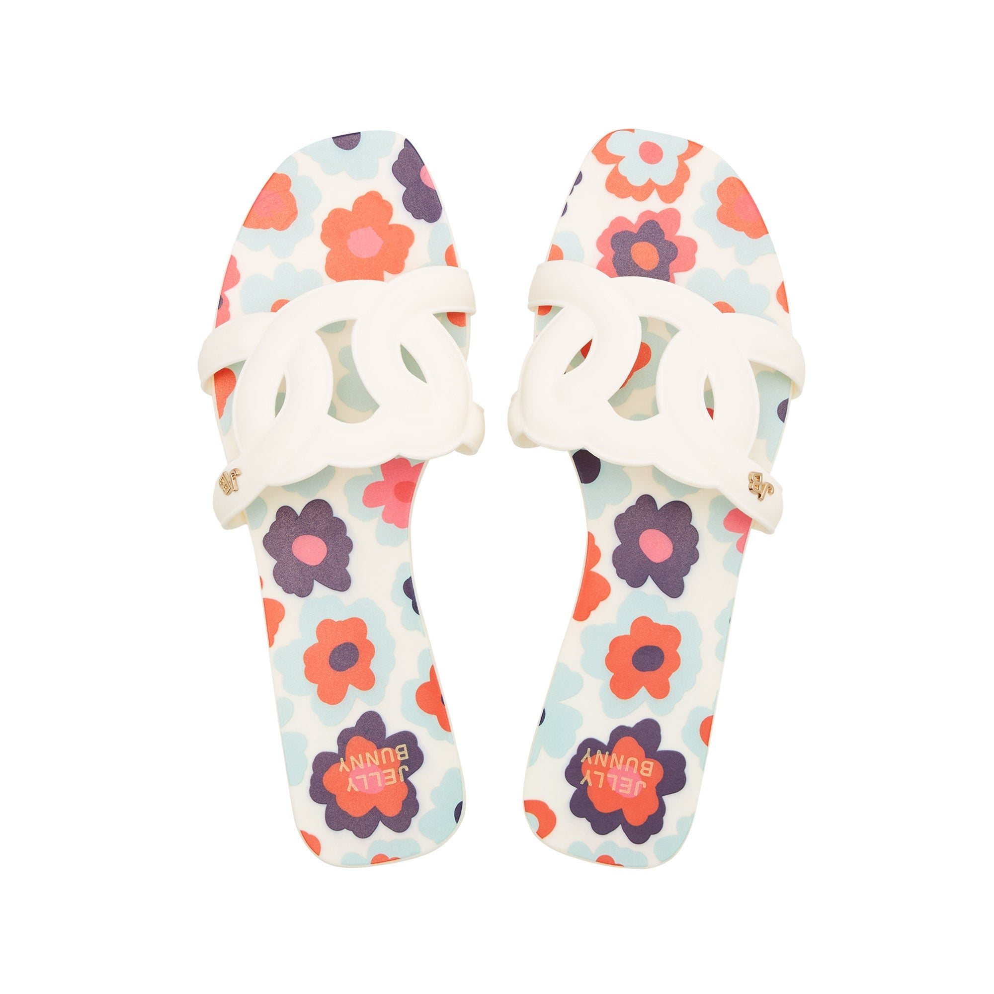 Glory Capri Sandals White