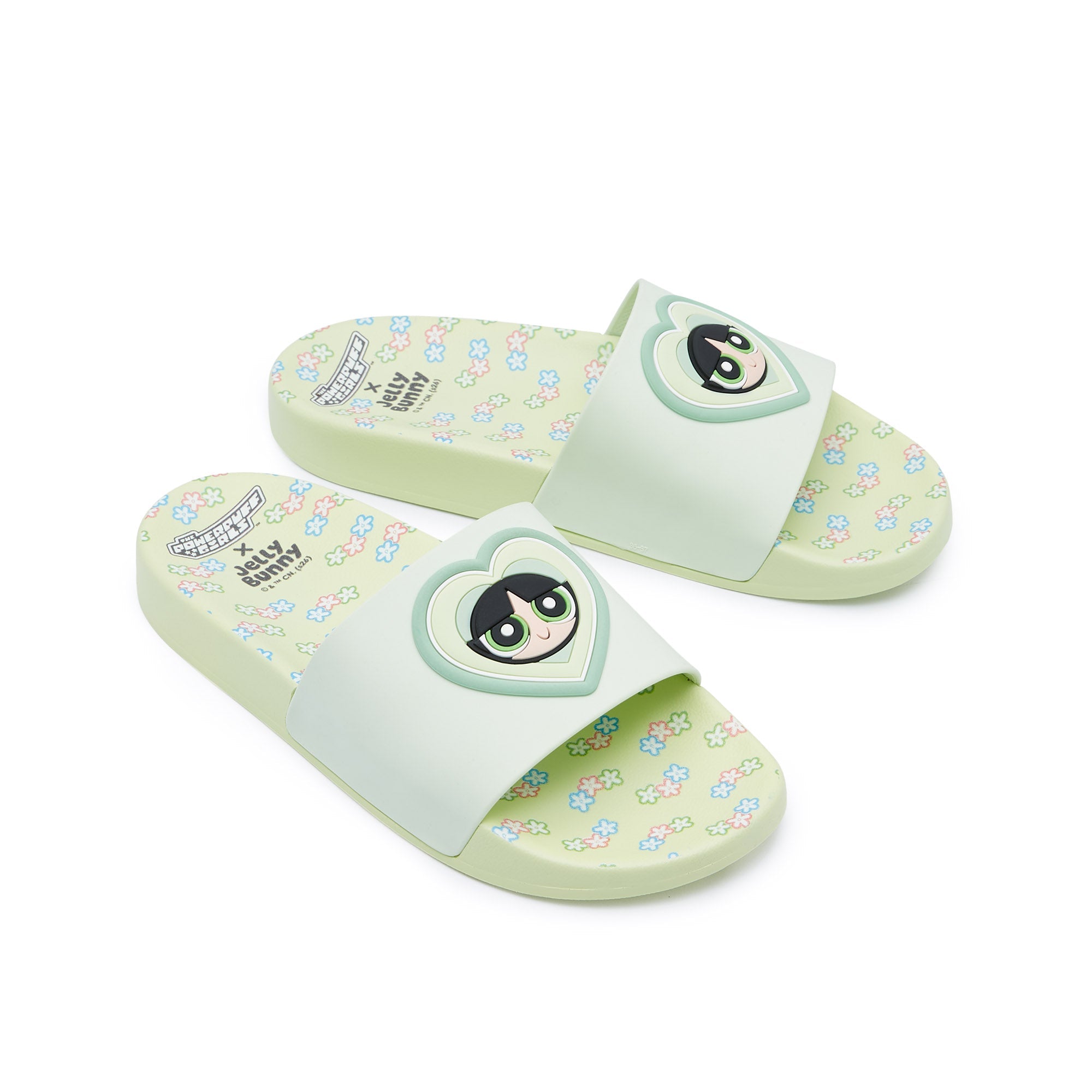 Slide Buttercup Sandals Green