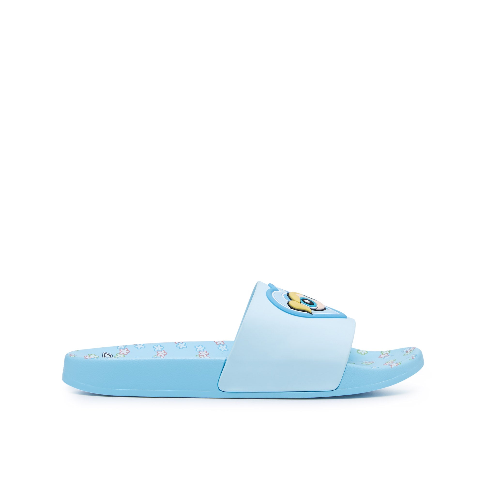 Slide Bubbles Sandals Light Blue