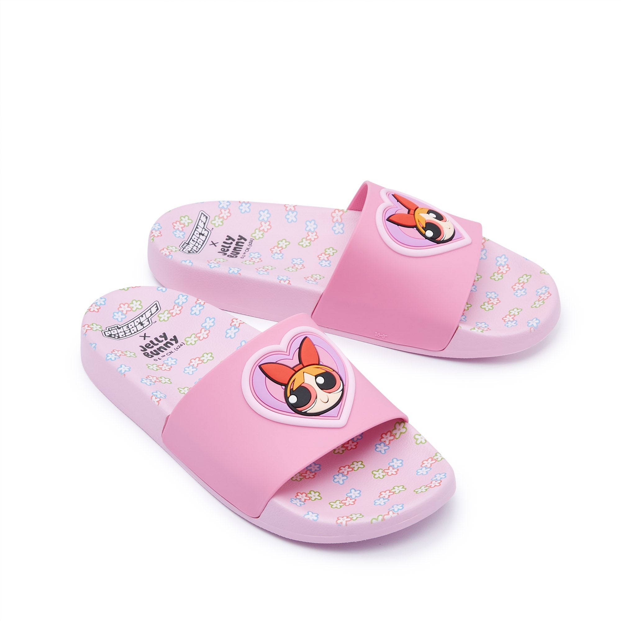 Slide Blossom Sandals Pink
