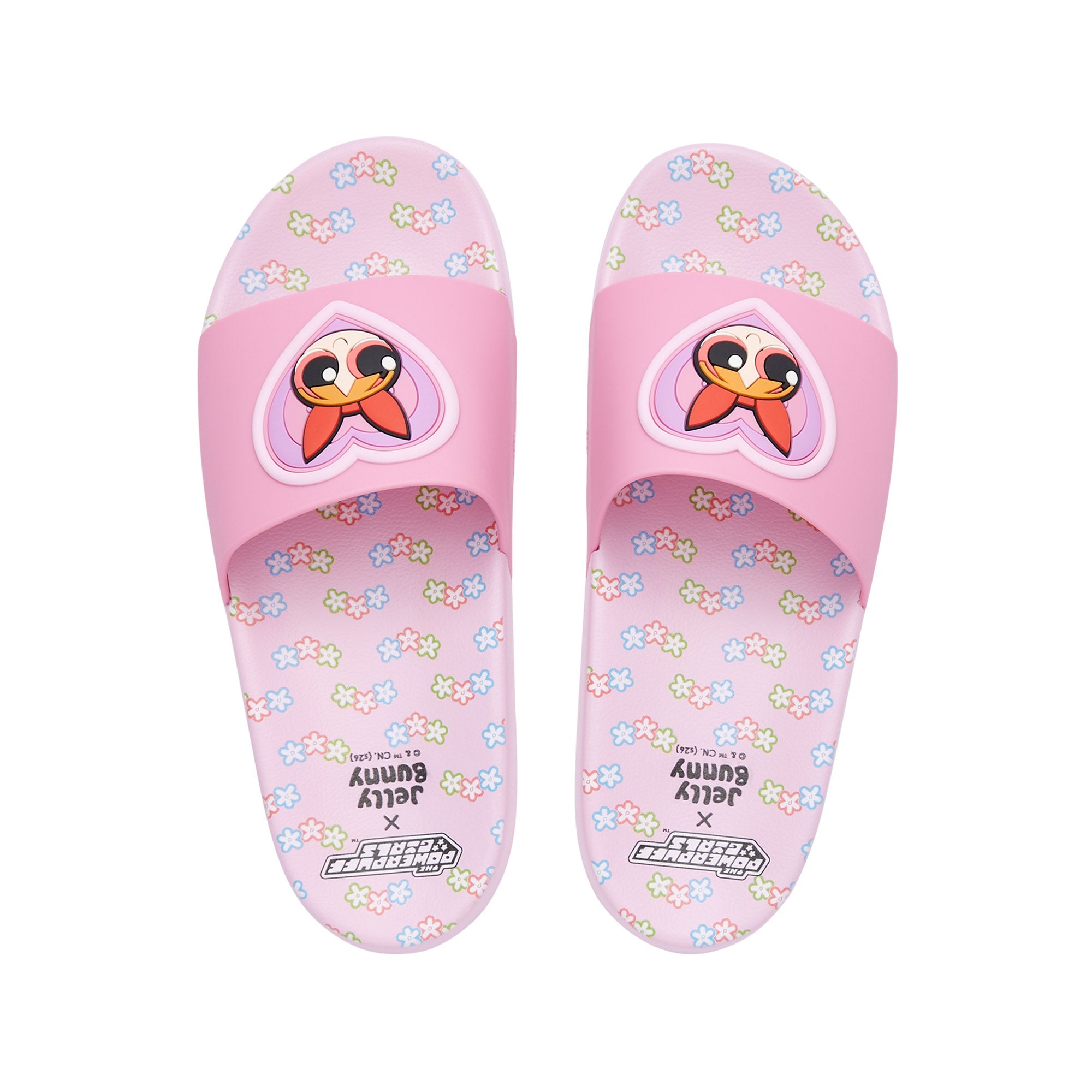 Slide Blossom Sandals Pink