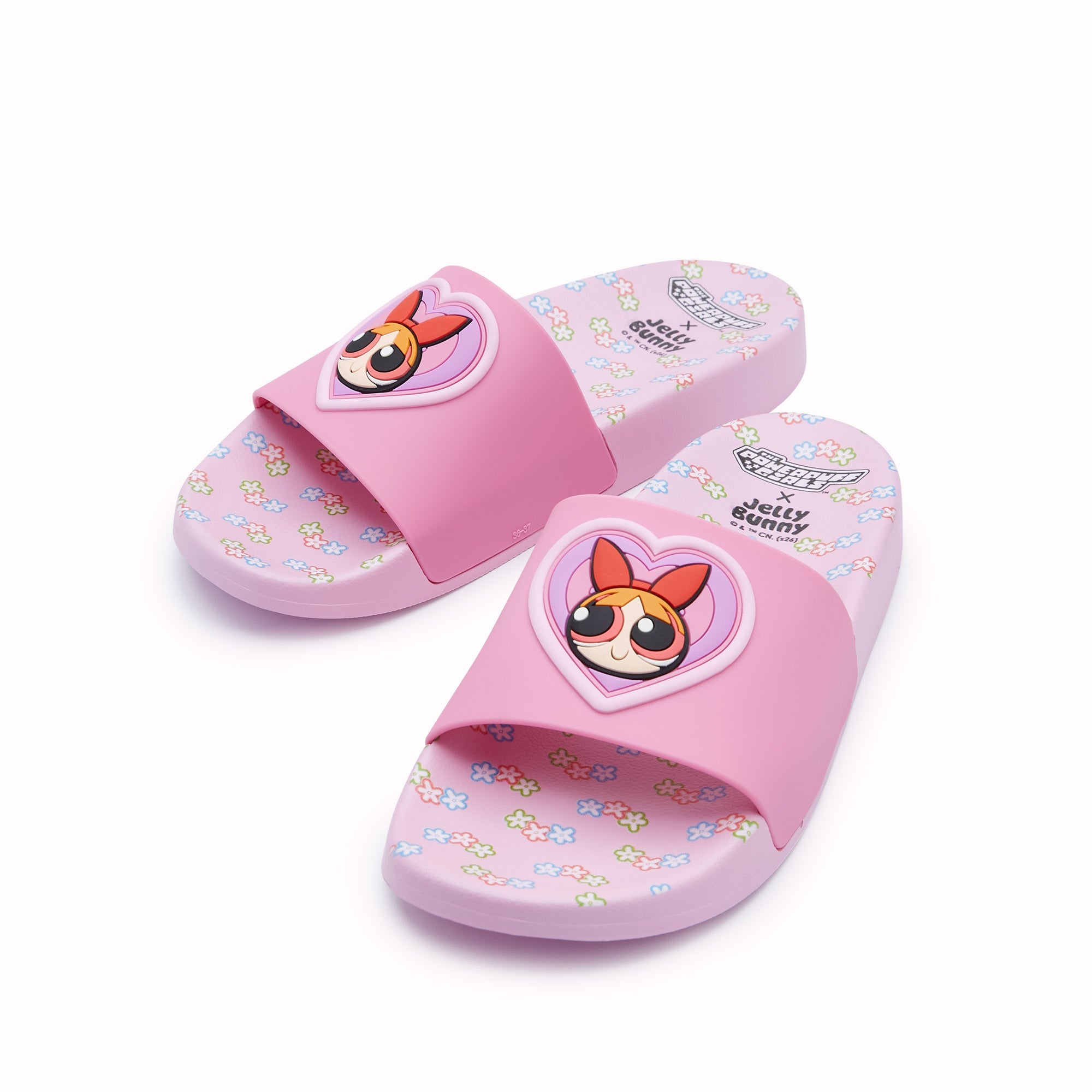 Slide Blossom Sandals Pink