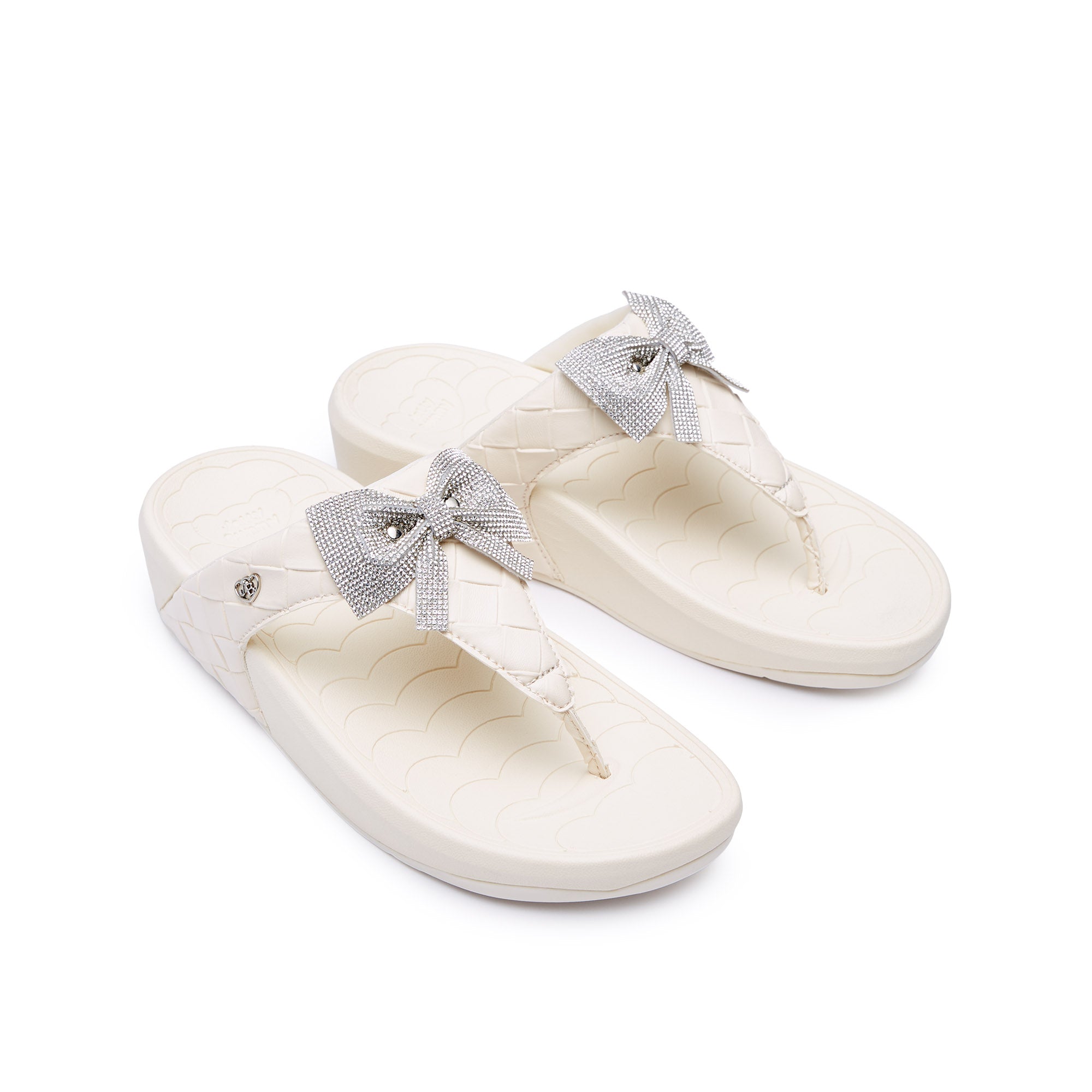 รองเท้าแตะ Bunny Soft Lara Off-White