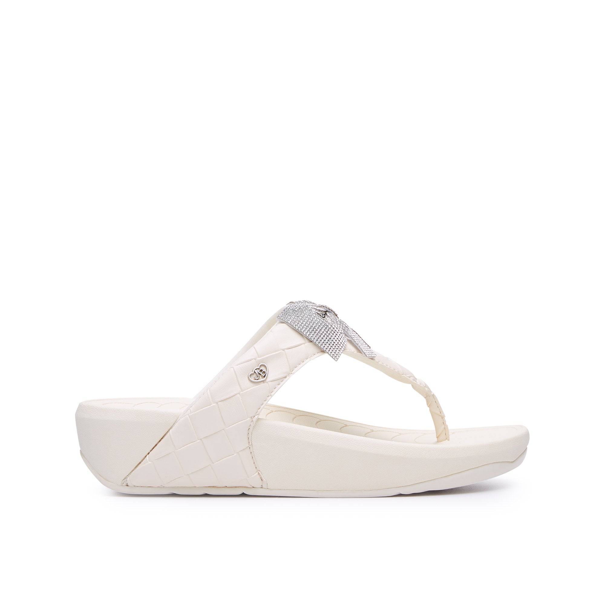 รองเท้าแตะ Bunny Soft Lara Off-White