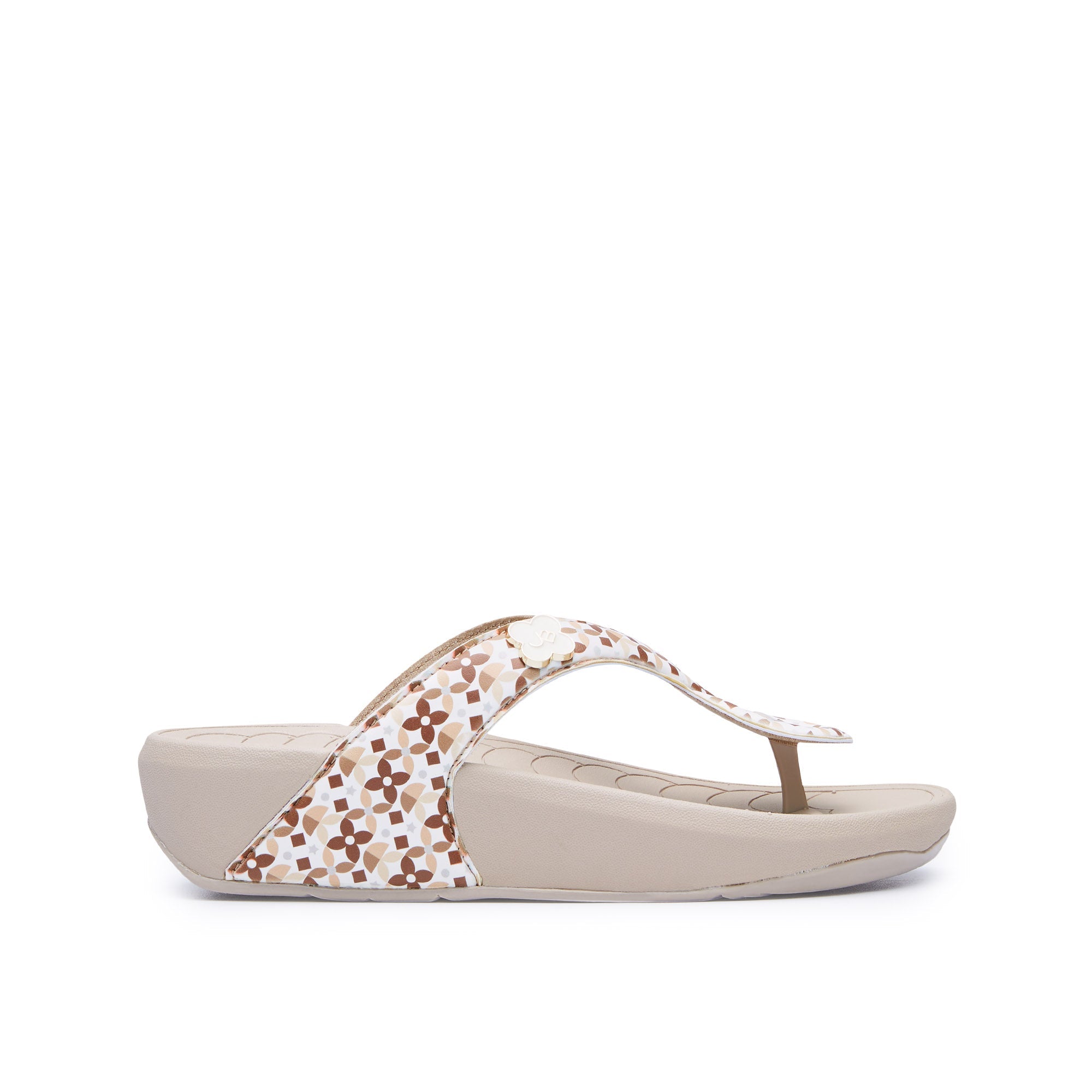 รองเท้าแตะ Bunny Twist Coral Brown