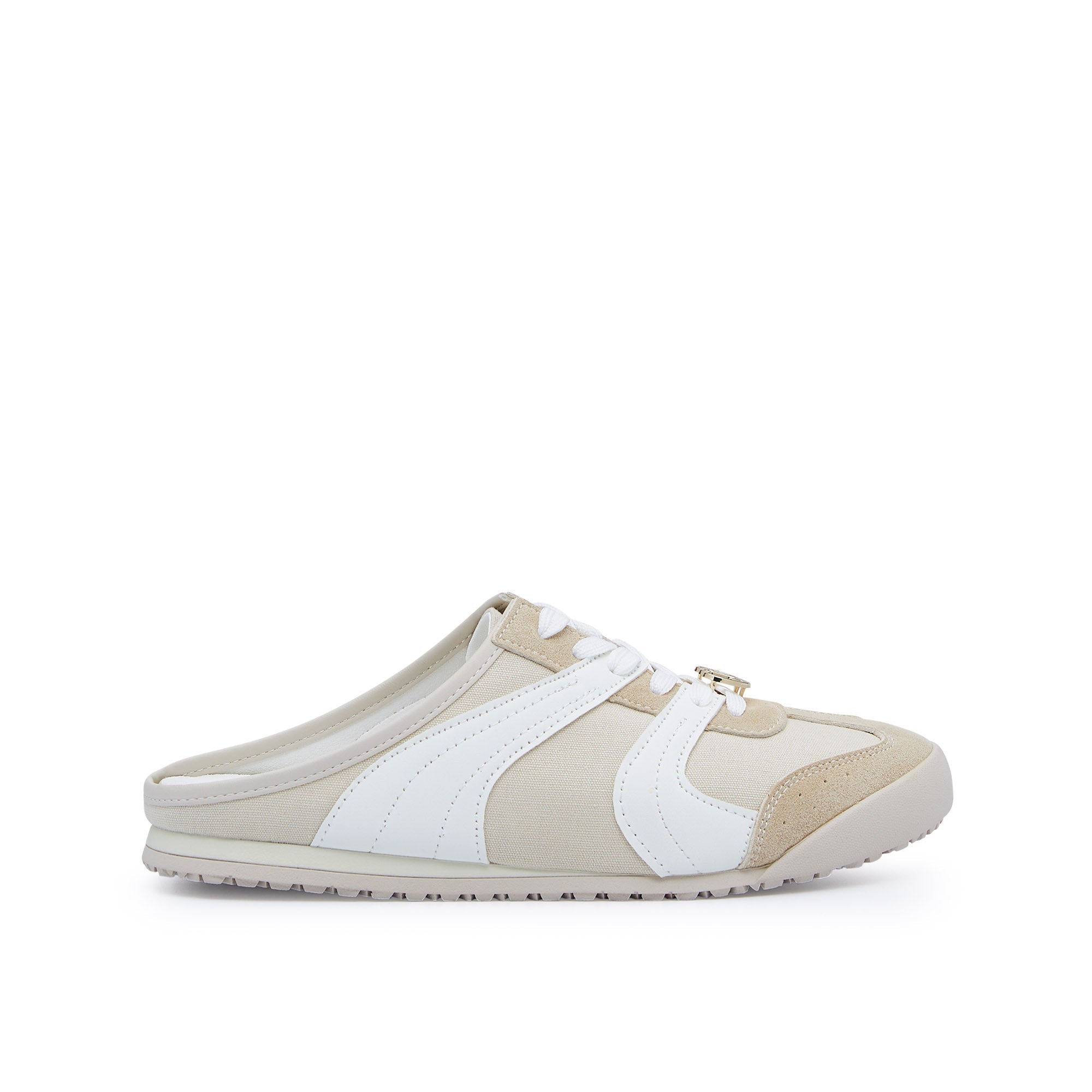 รองเท้าทรงสวมเปิดส้น Gordana Beige