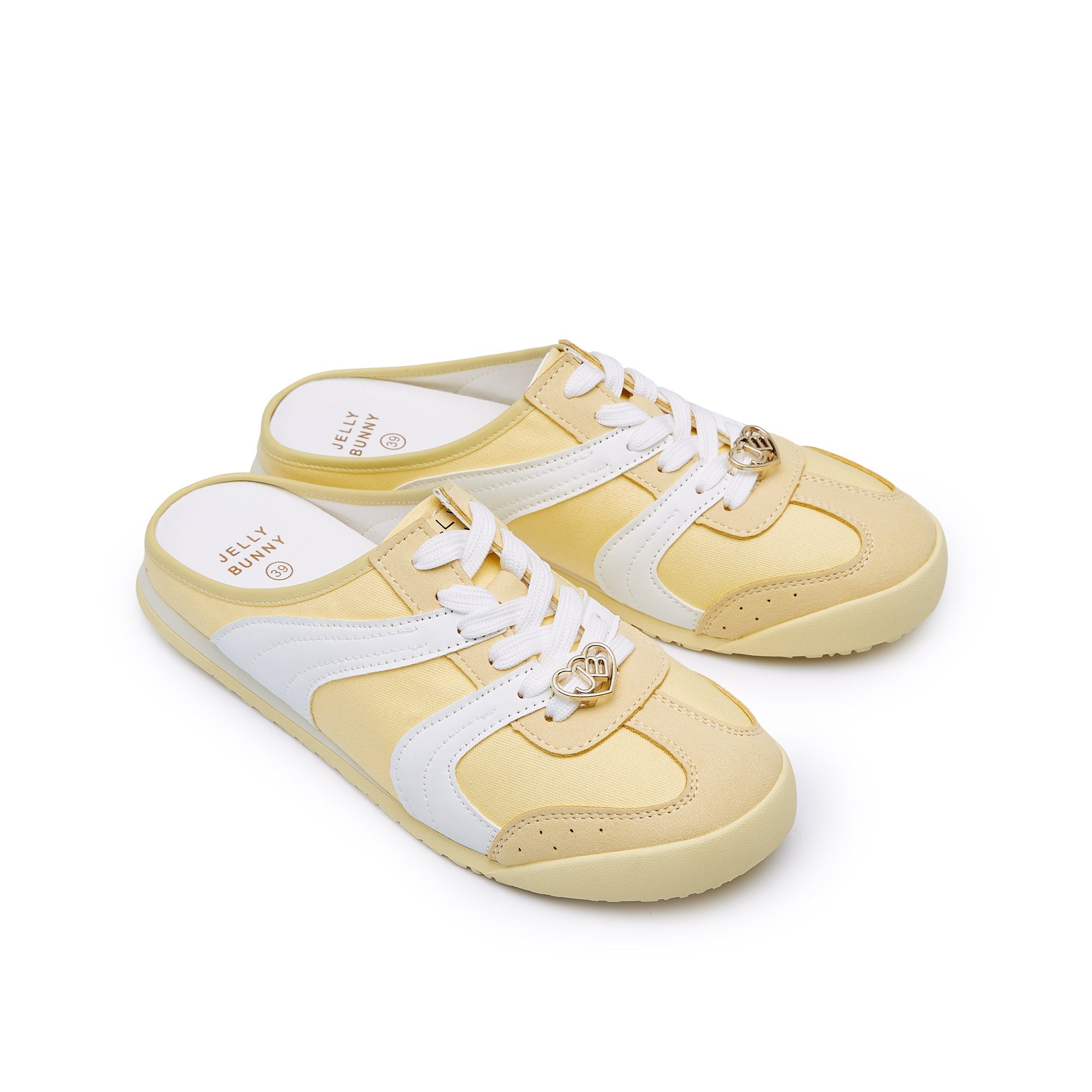 รองเท้าทรงสวมเปิดส้น Gordana Yellow