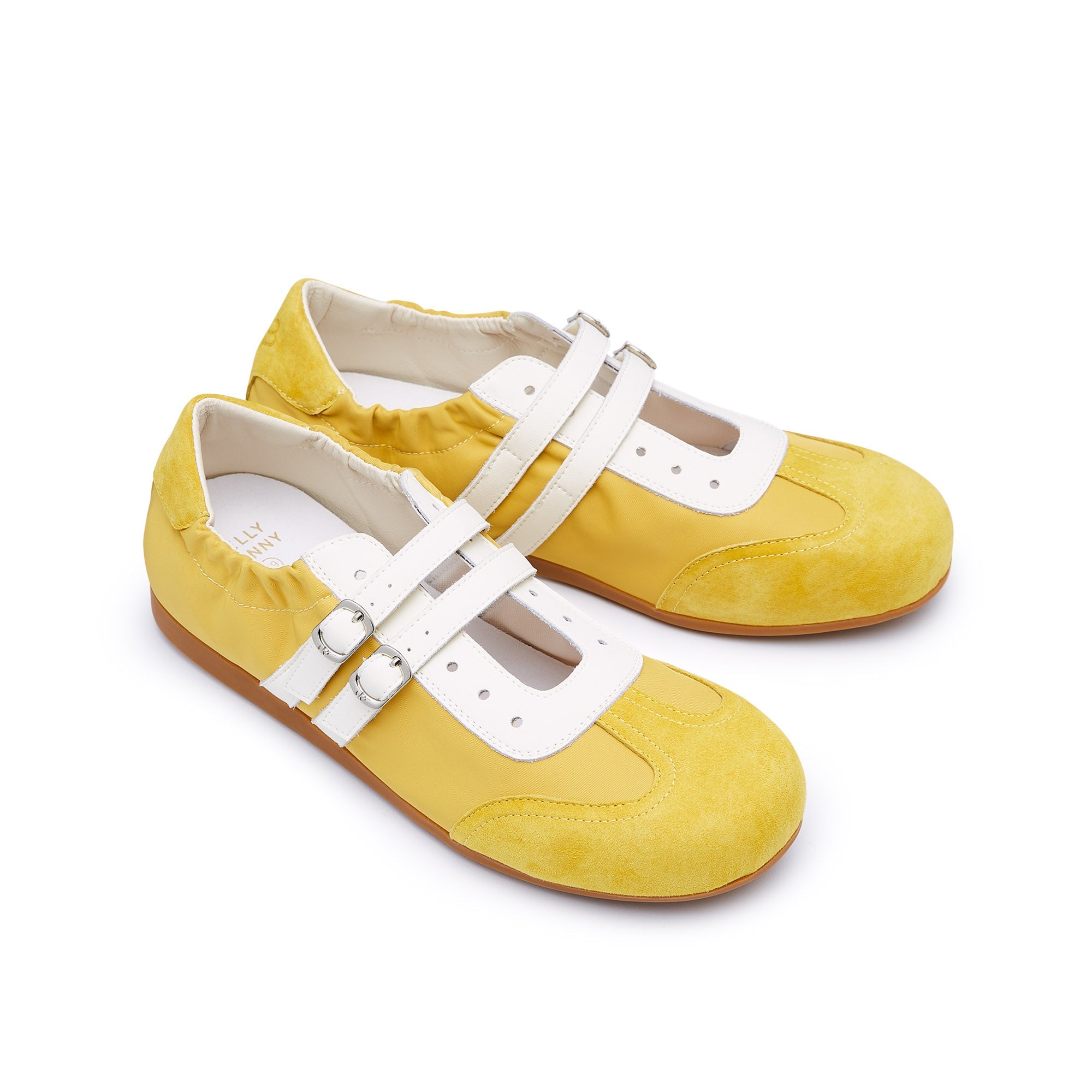 รองเท้าผ้าใบทรงสวม Verica Yellow