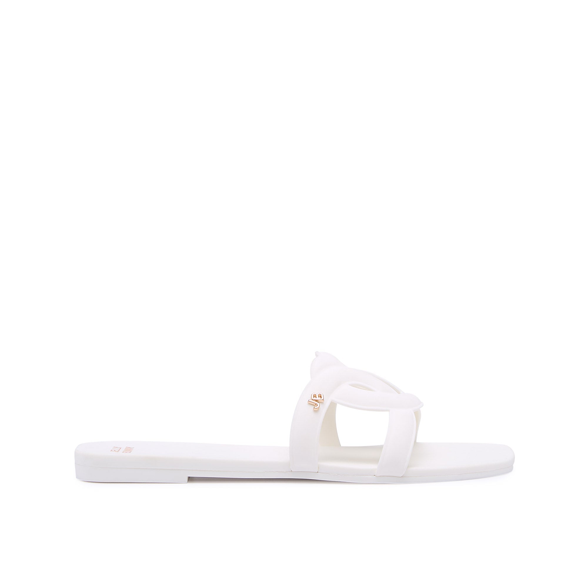 รองเท้าแตะ Glory Plain White