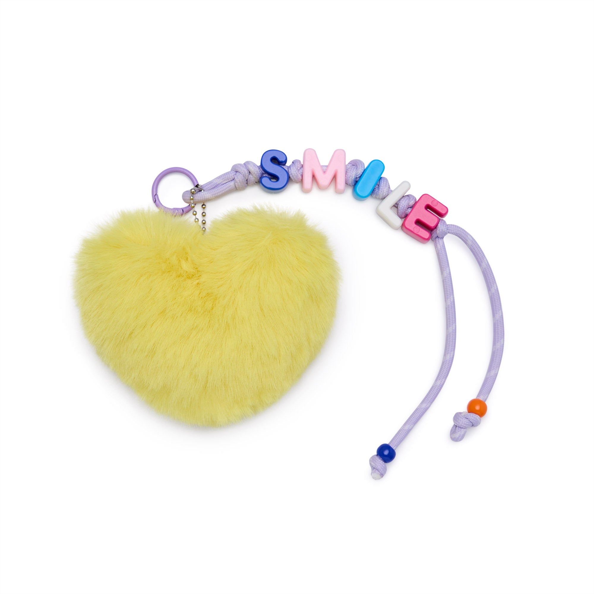 พวงกุญแจ Fluffy Pop Yellow