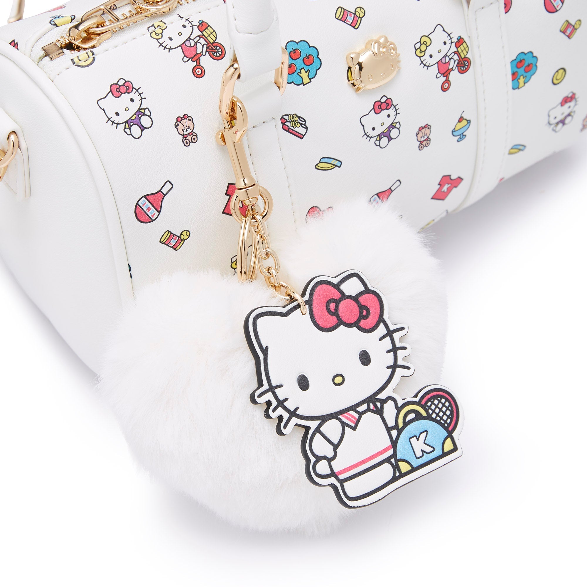 Dori Boston Bag White