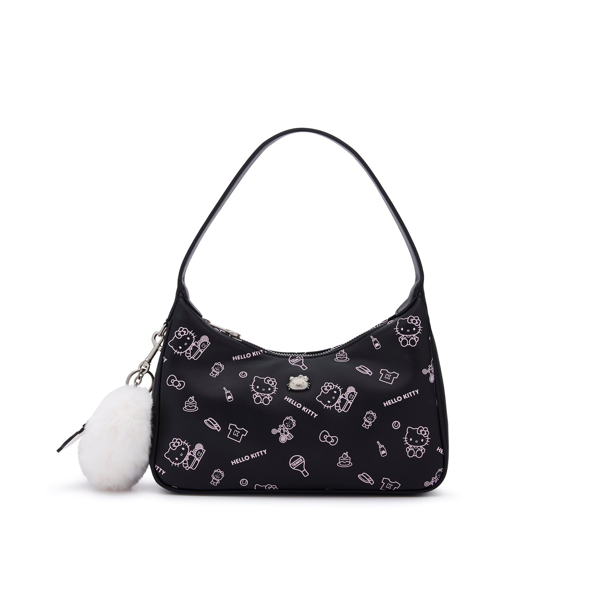 Do-Re Shoulder Bag Printed Black