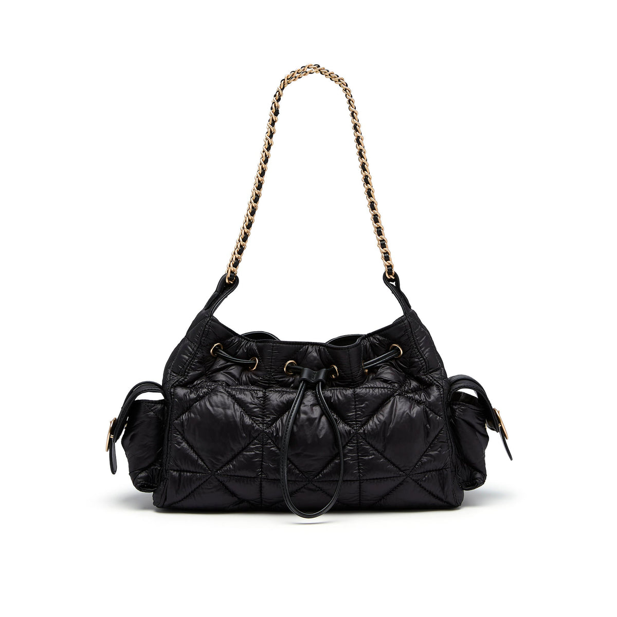 Dilly Nylon Crossbody Bag Black