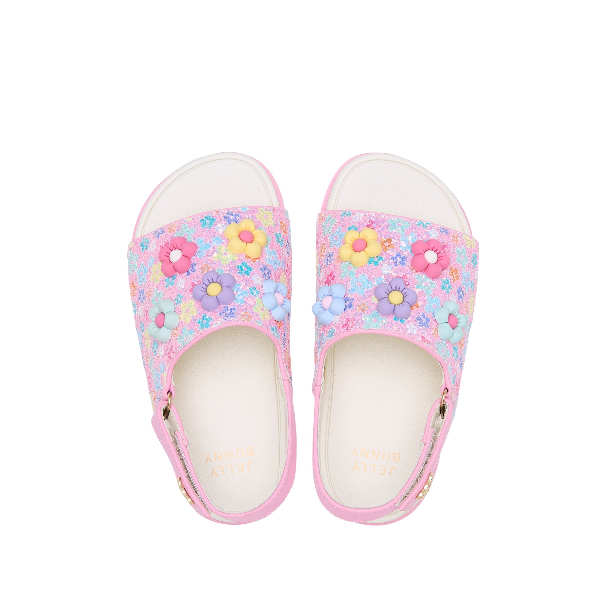 รองเท้าแตะรัดส้น Mini Friendly Calla สำหรับเด็กผู้หญิง Pink