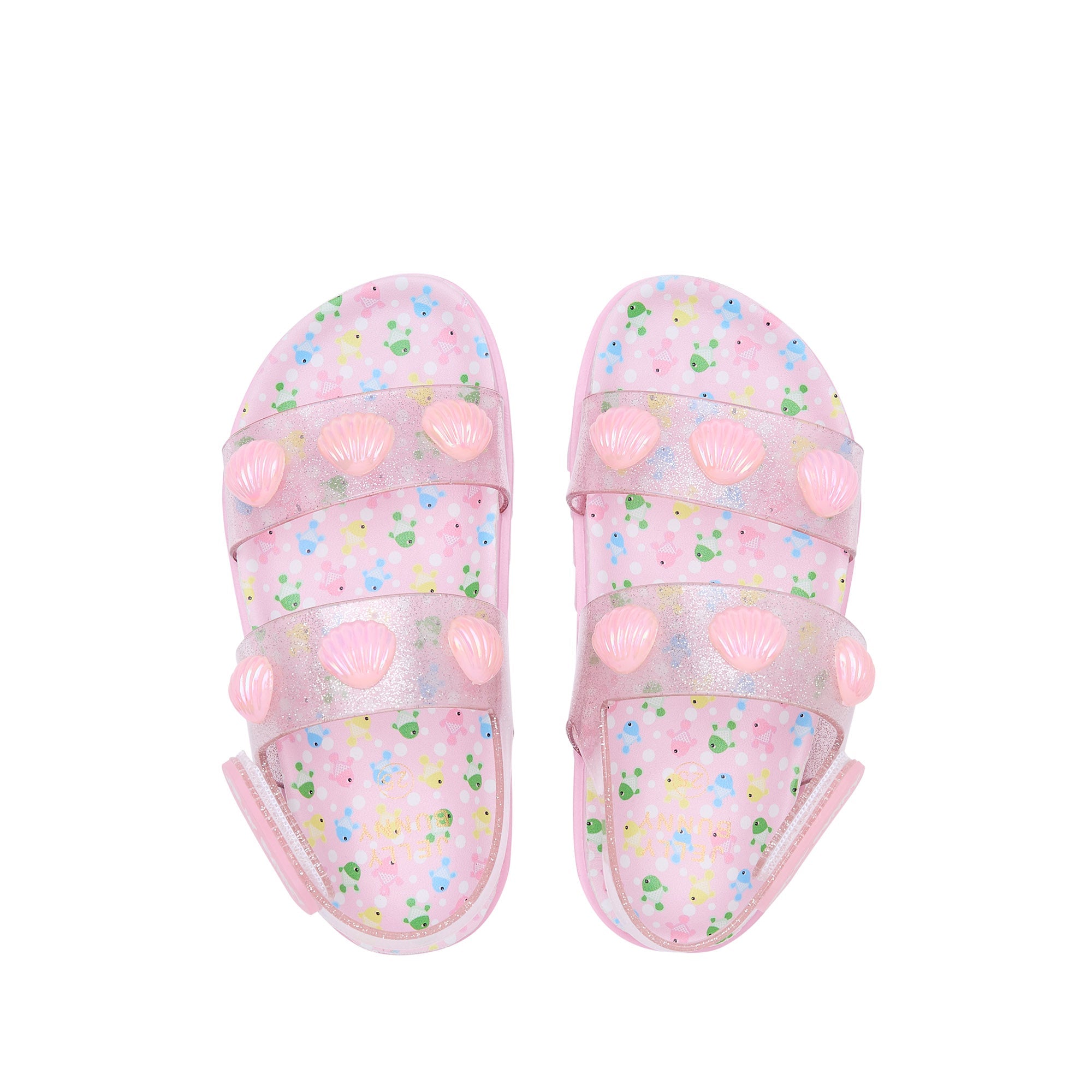 Pele Jordyn Flat Sandals For Mini Girls Light Pink