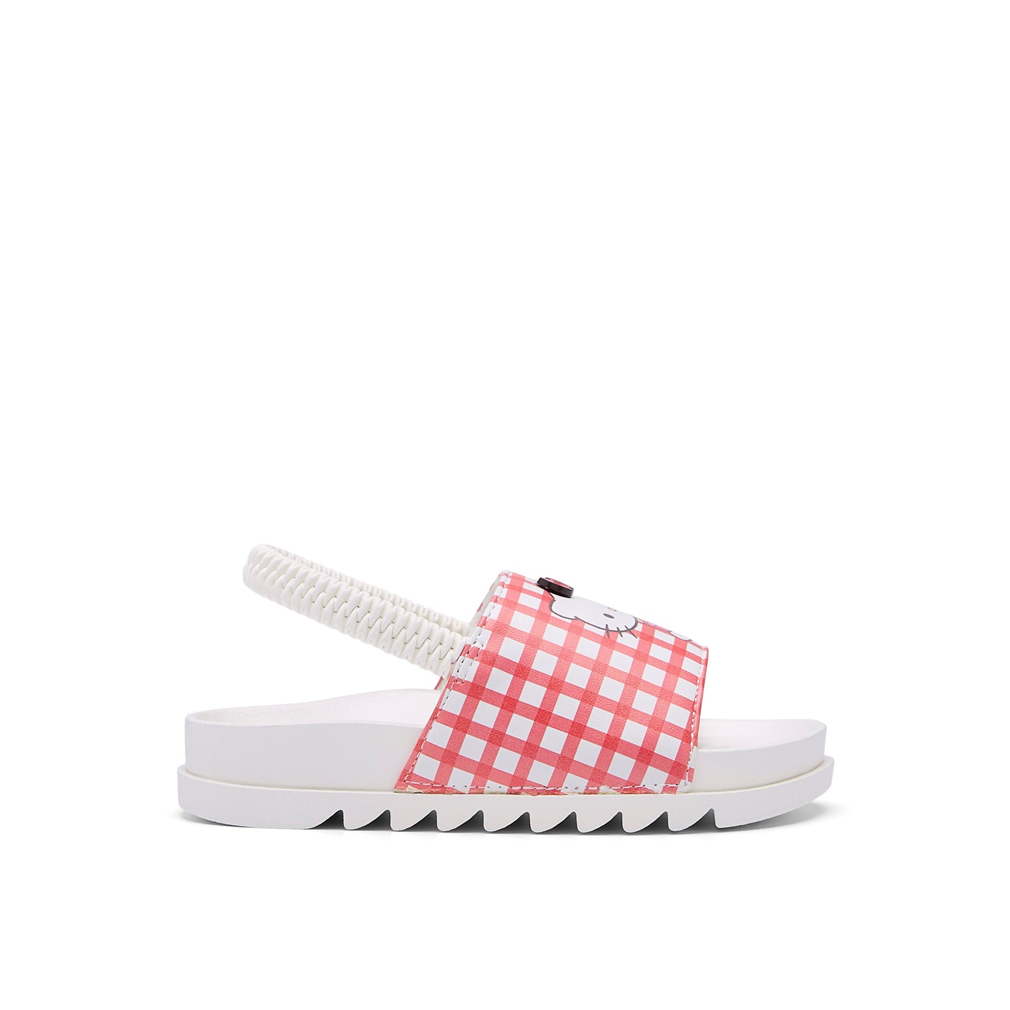 Mini Friendly Ami Slingback Slide For Mini Girls Ivory