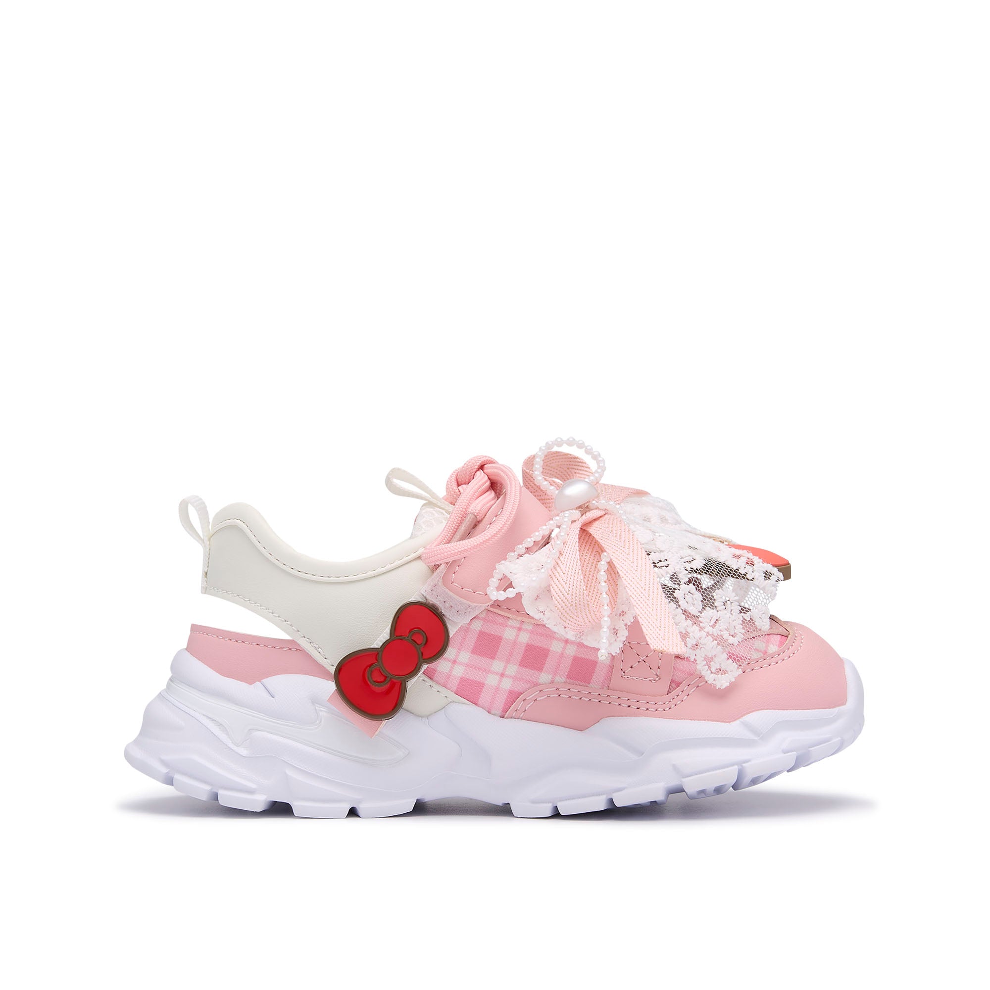 Yumako Mini Sneakers For Mini Girls Pink