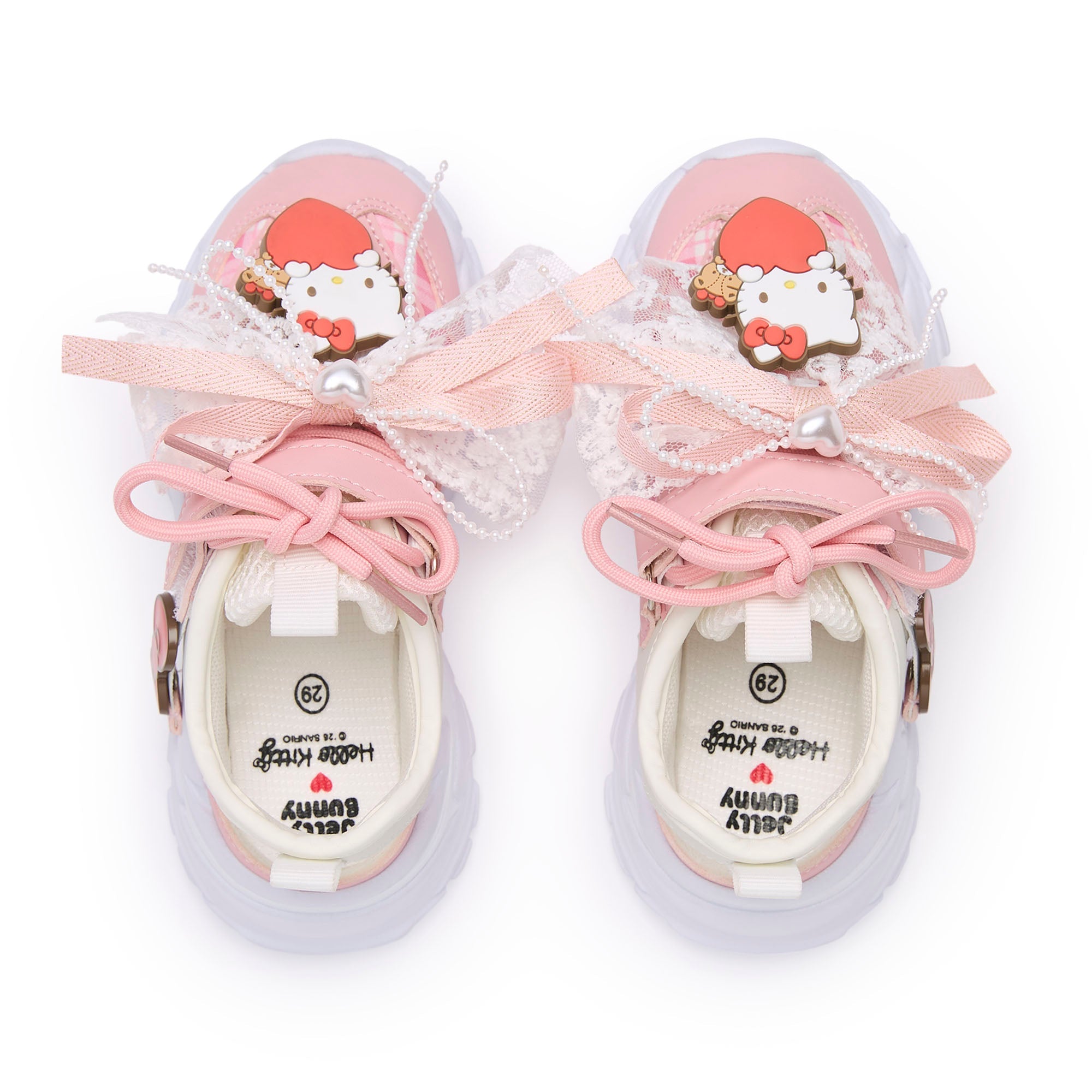 Yumako Mini Sneakers For Mini Girls Pink