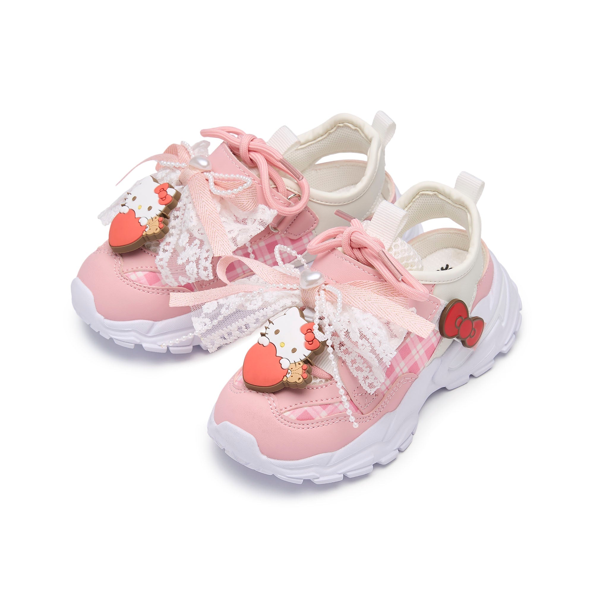 Yumako Mini Sneakers For Mini Girls Pink
