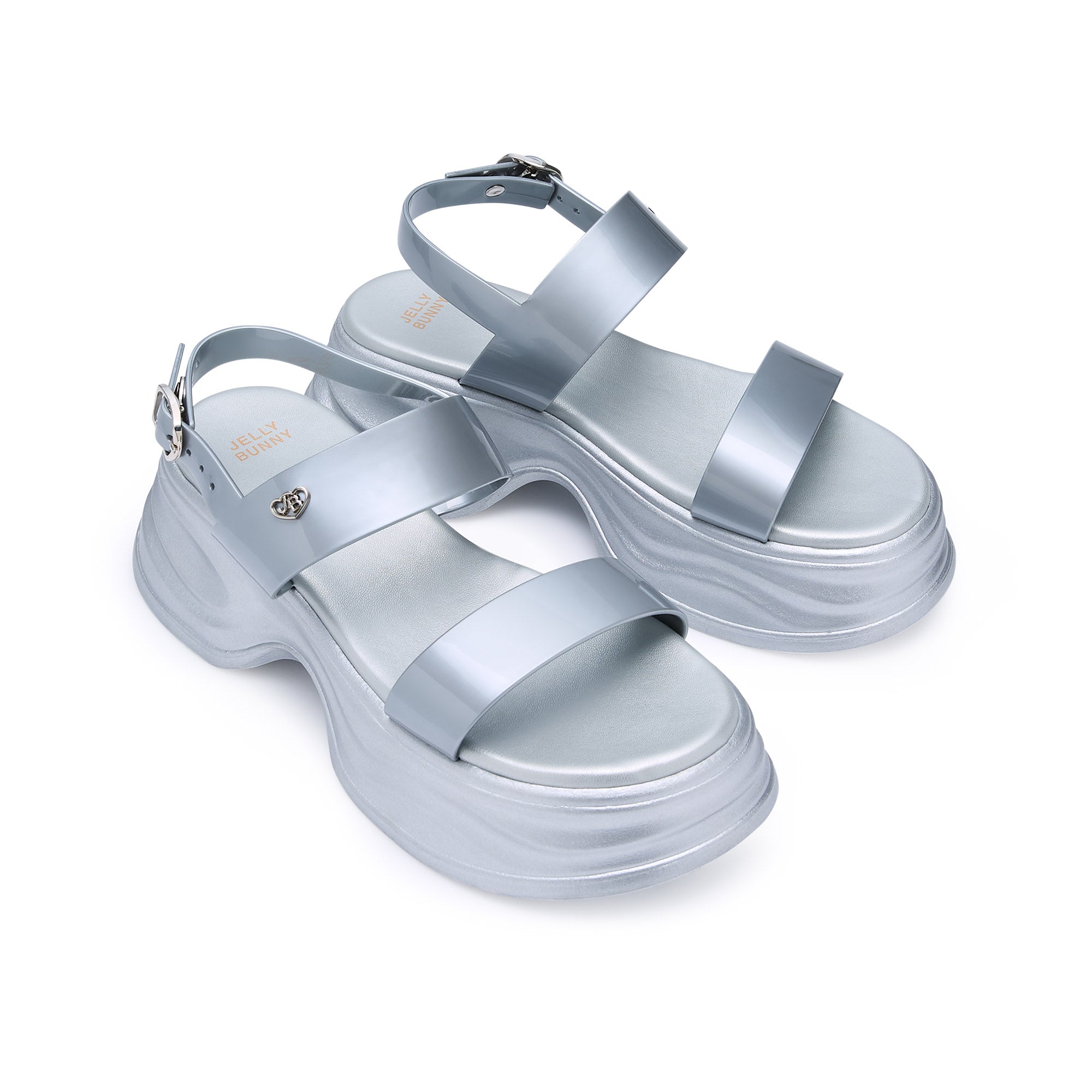 รองเท้าแพลตฟอร์ม Chicory
 Silver