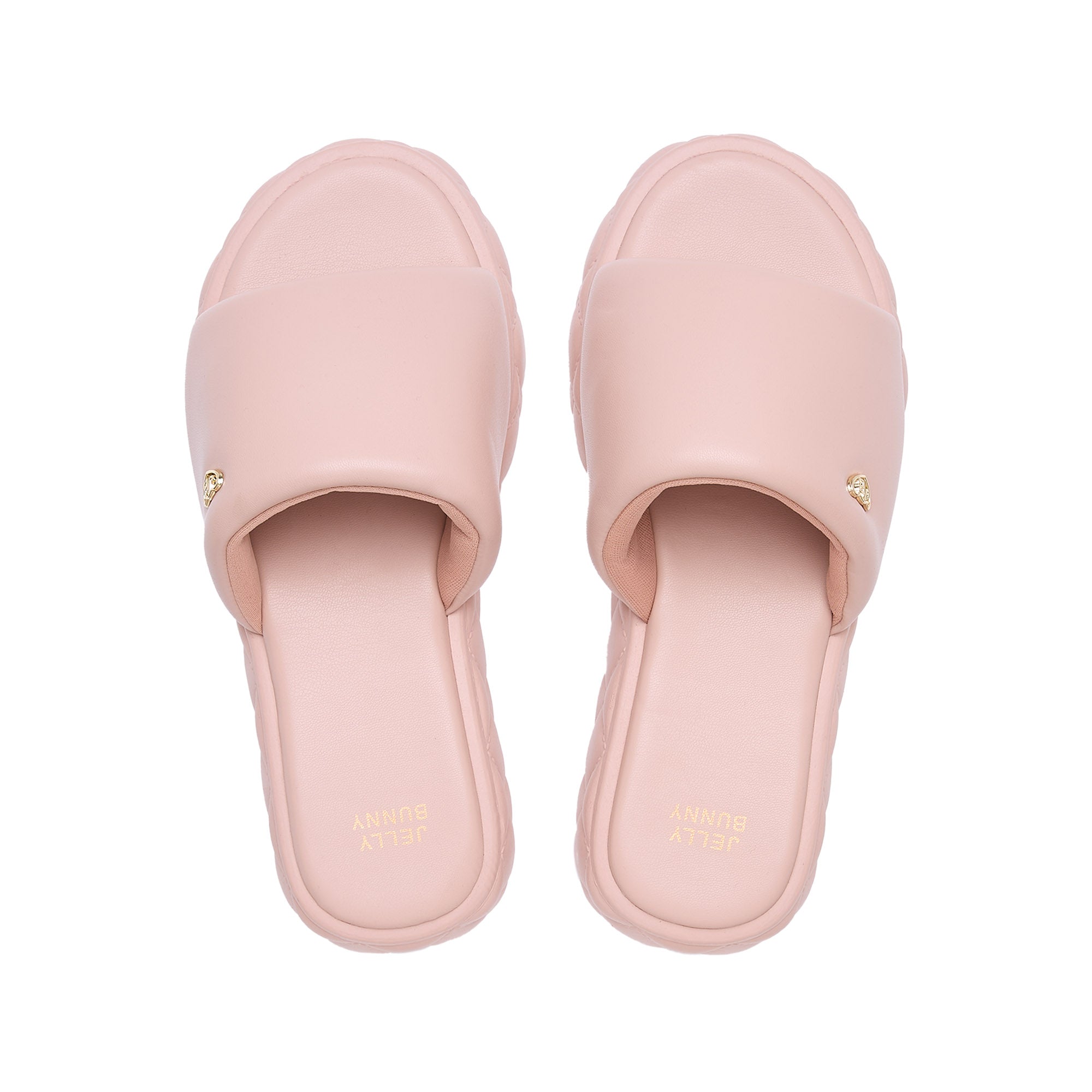 Teodora Platform Slides Pink