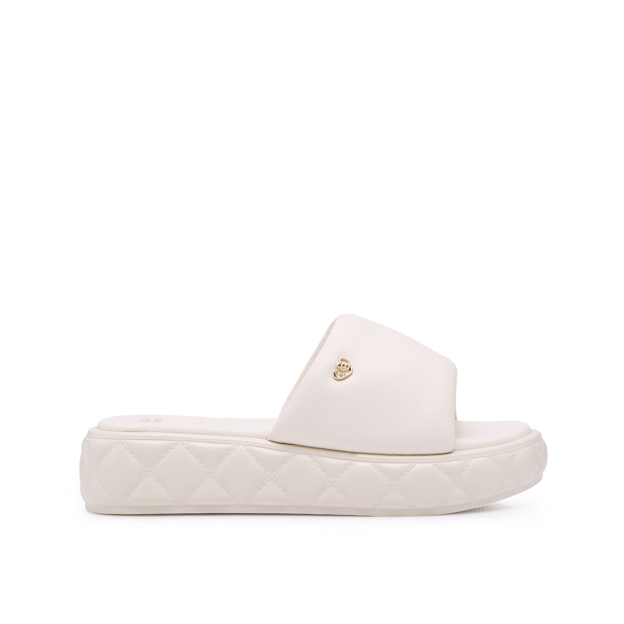 Teodora Platform Slides Ivory
