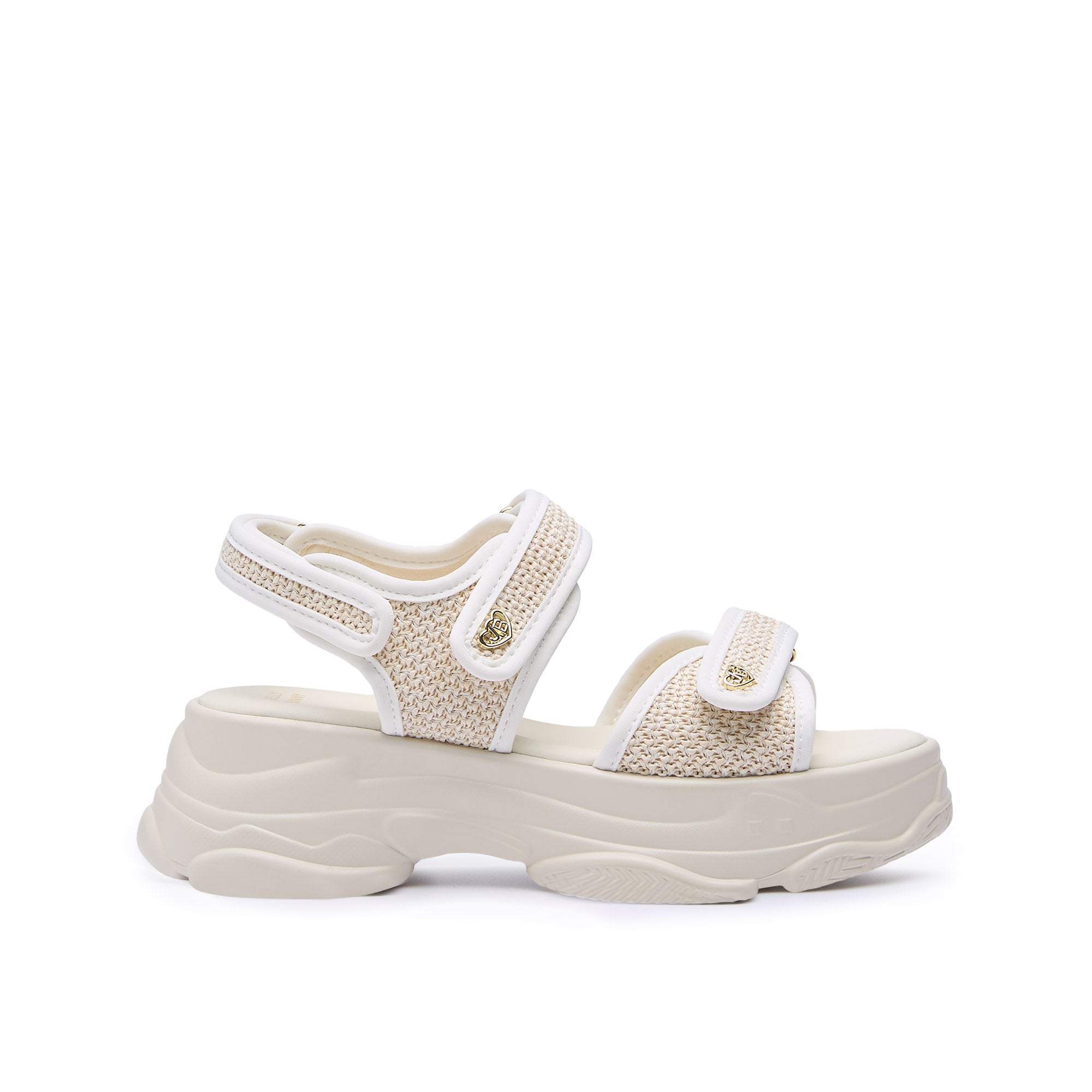 รองเท้าแพลตฟอร์ม Picotee Hermina Ivory