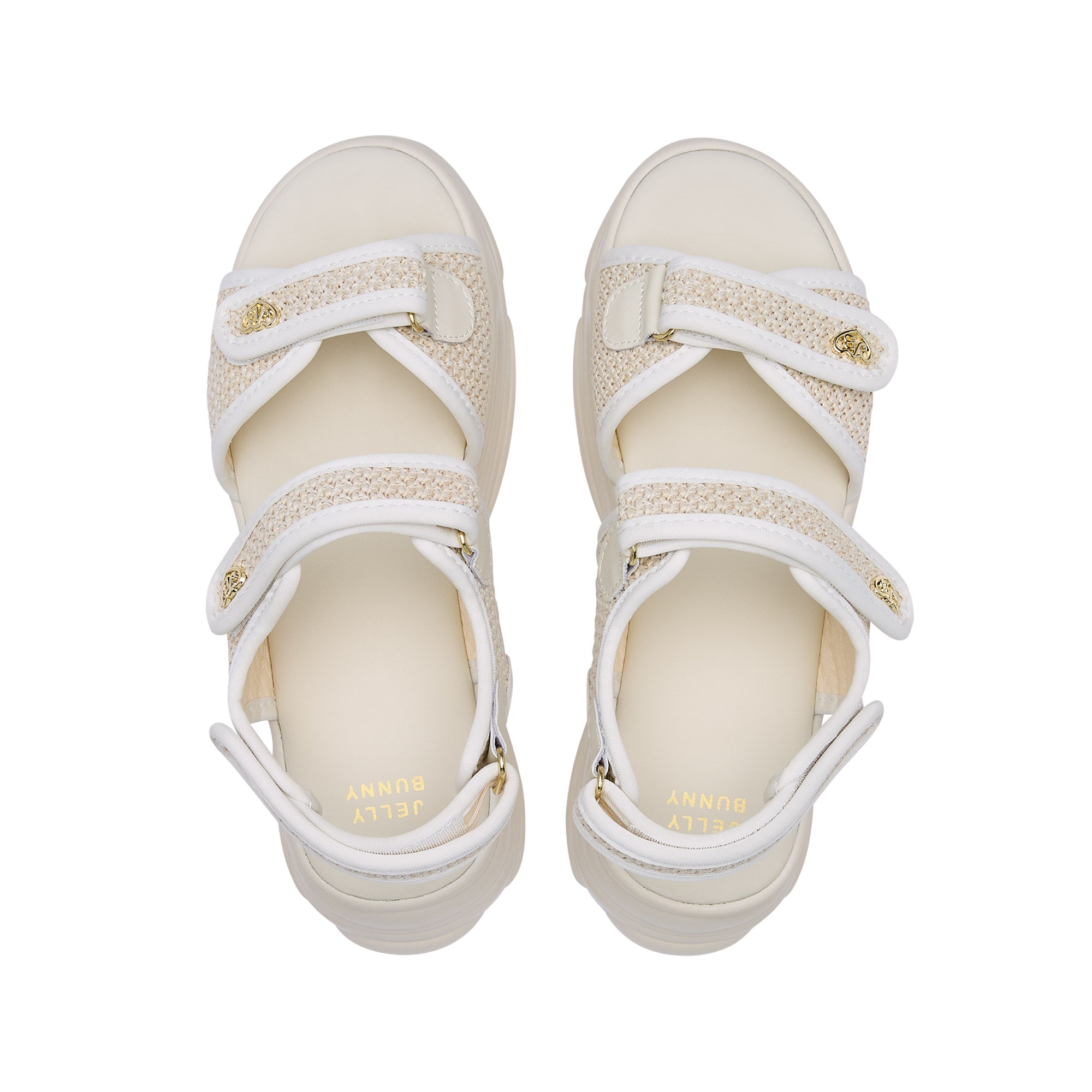 รองเท้าแพลตฟอร์ม Picotee Hermina Ivory