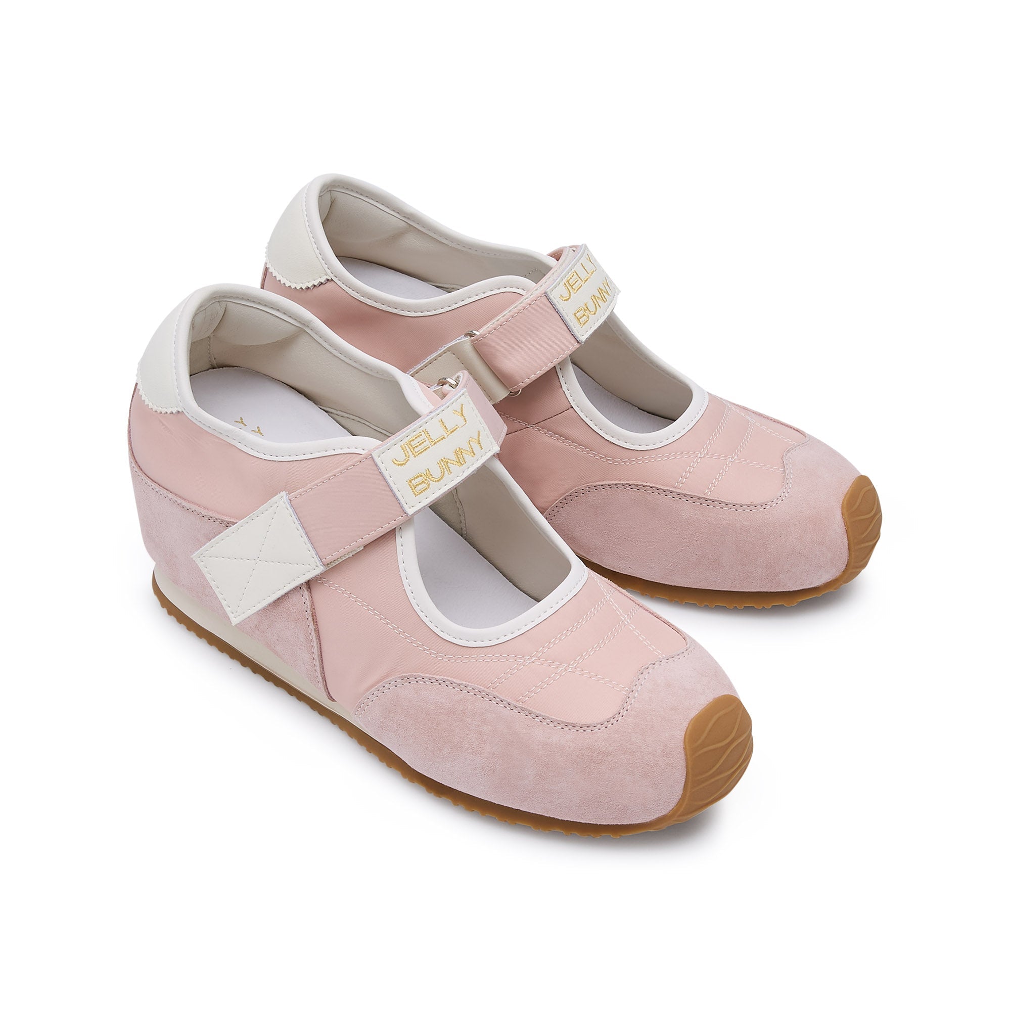 Periwinkle Heel Sneakers Pink