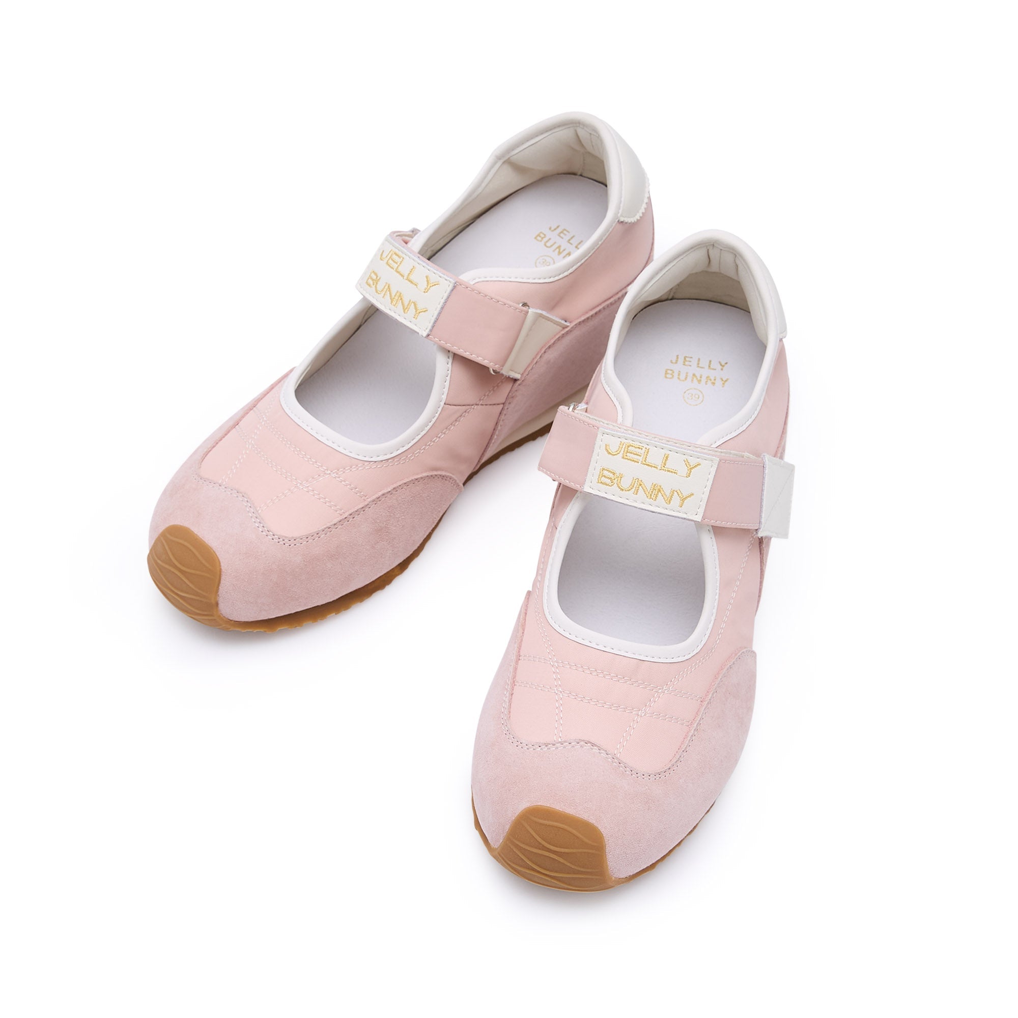 Periwinkle Heel Sneakers Pink