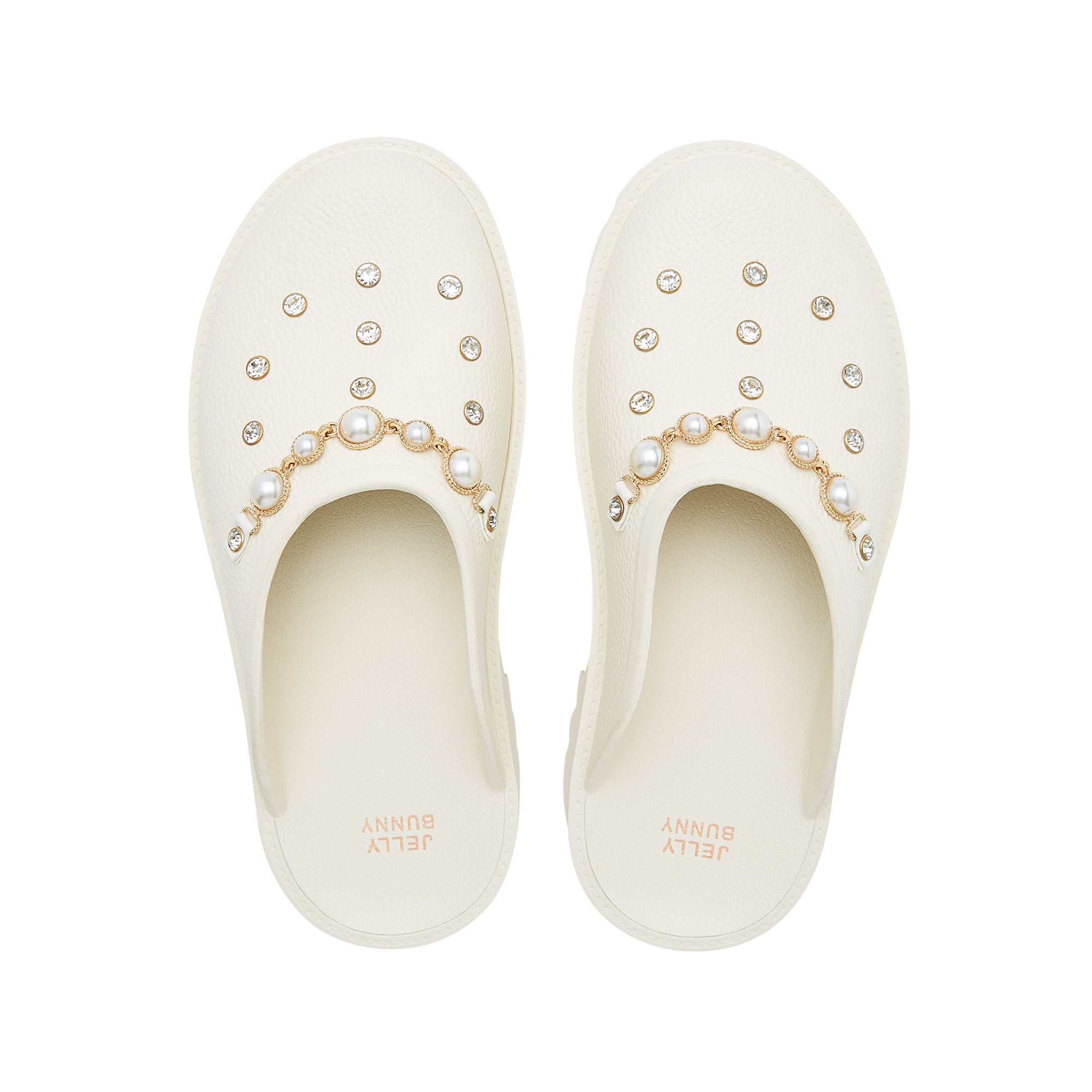 รองเท้าแตะแพลตฟอร์ม Clara Chloe Ivory