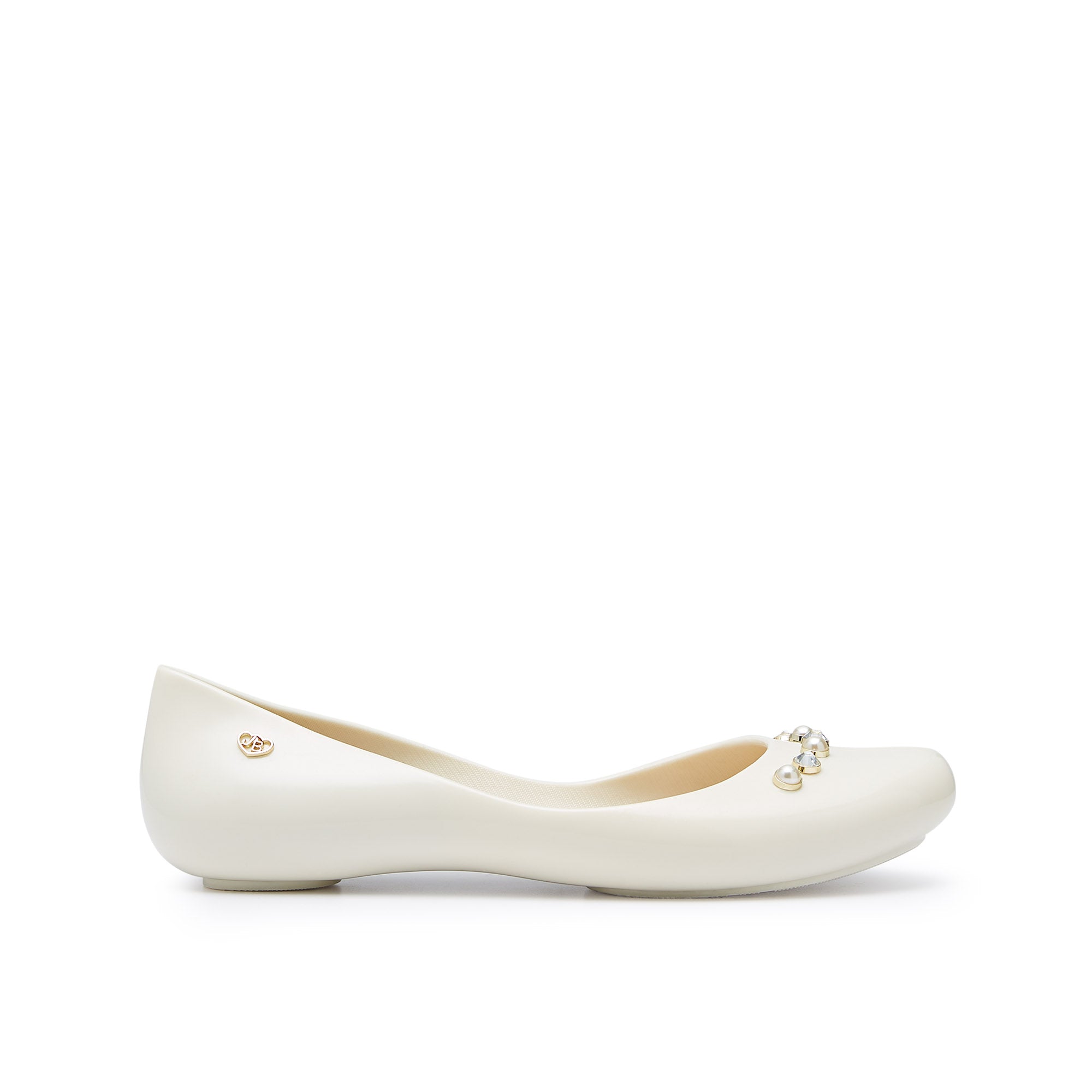 รองเท้าบัลเลรินา Melina Mary Off-White