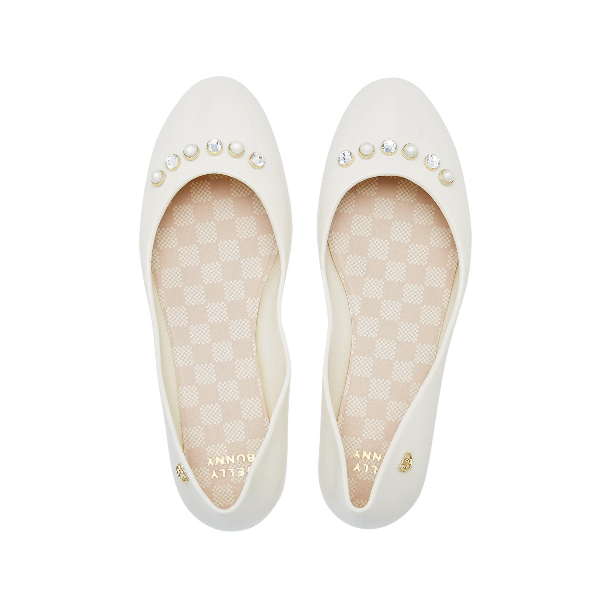 รองเท้าบัลเลรินา Melina Mary Off-White