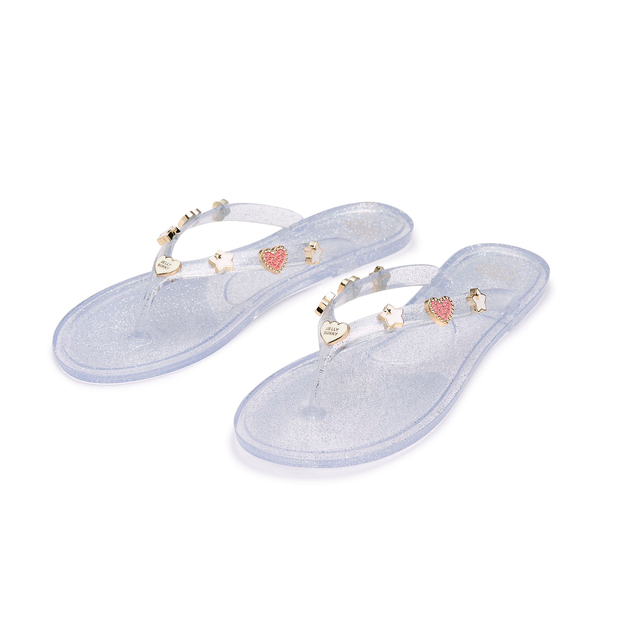 Elena Juni Flip-Flops Silver