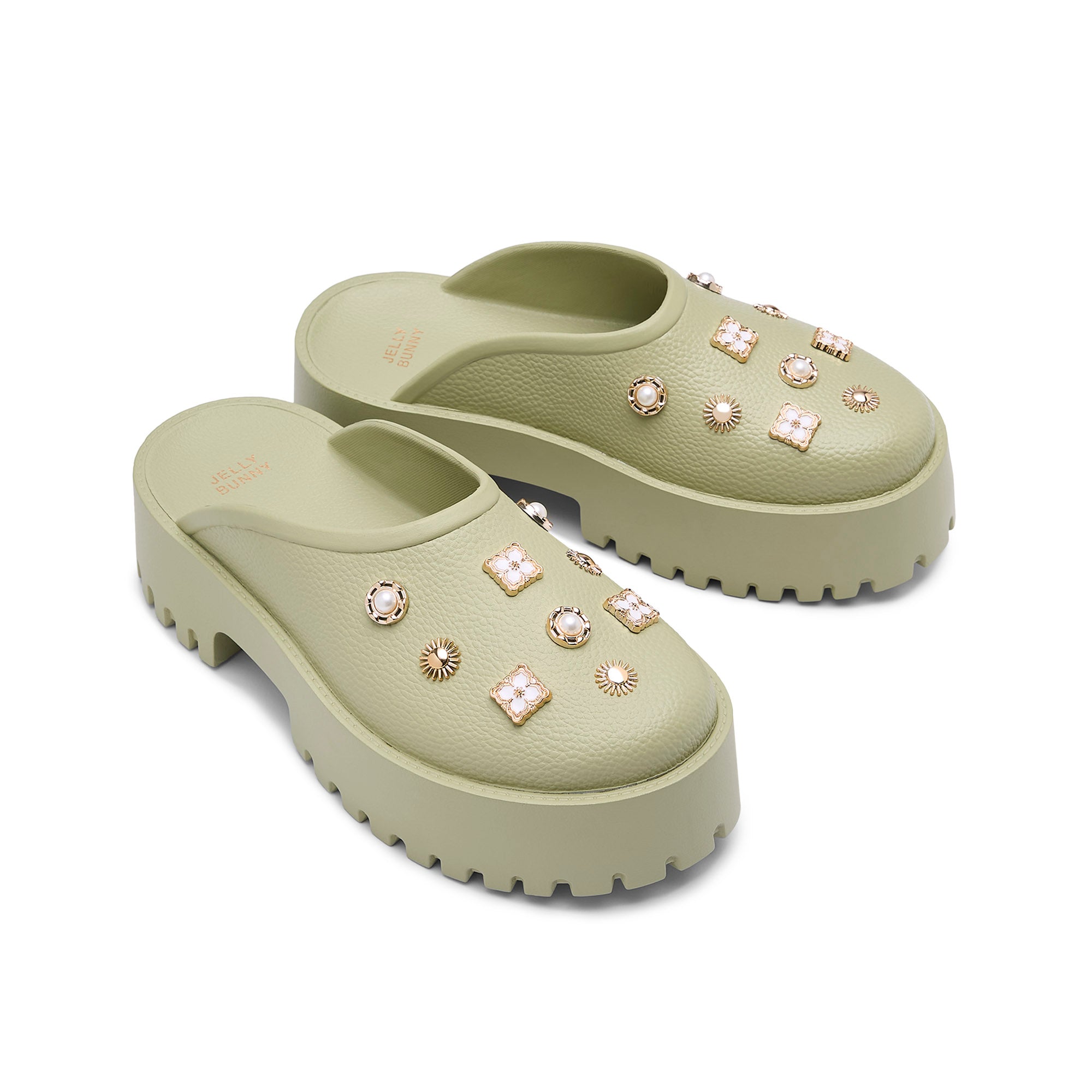 รองเท้าแตะแพลตฟอร์ม Clara Adhara Plain 
