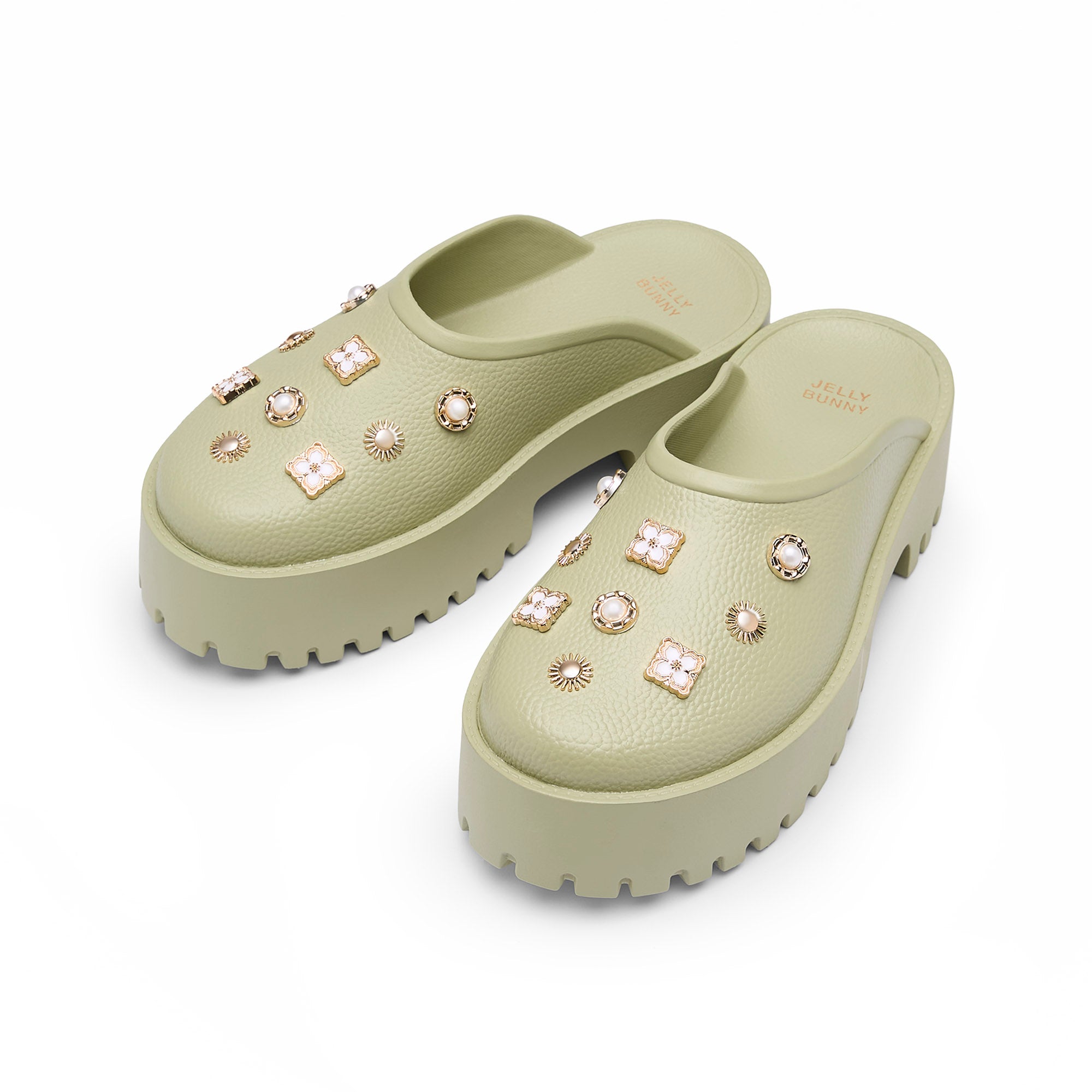 รองเท้าแตะแพลตฟอร์ม Clara Adhara Plain 