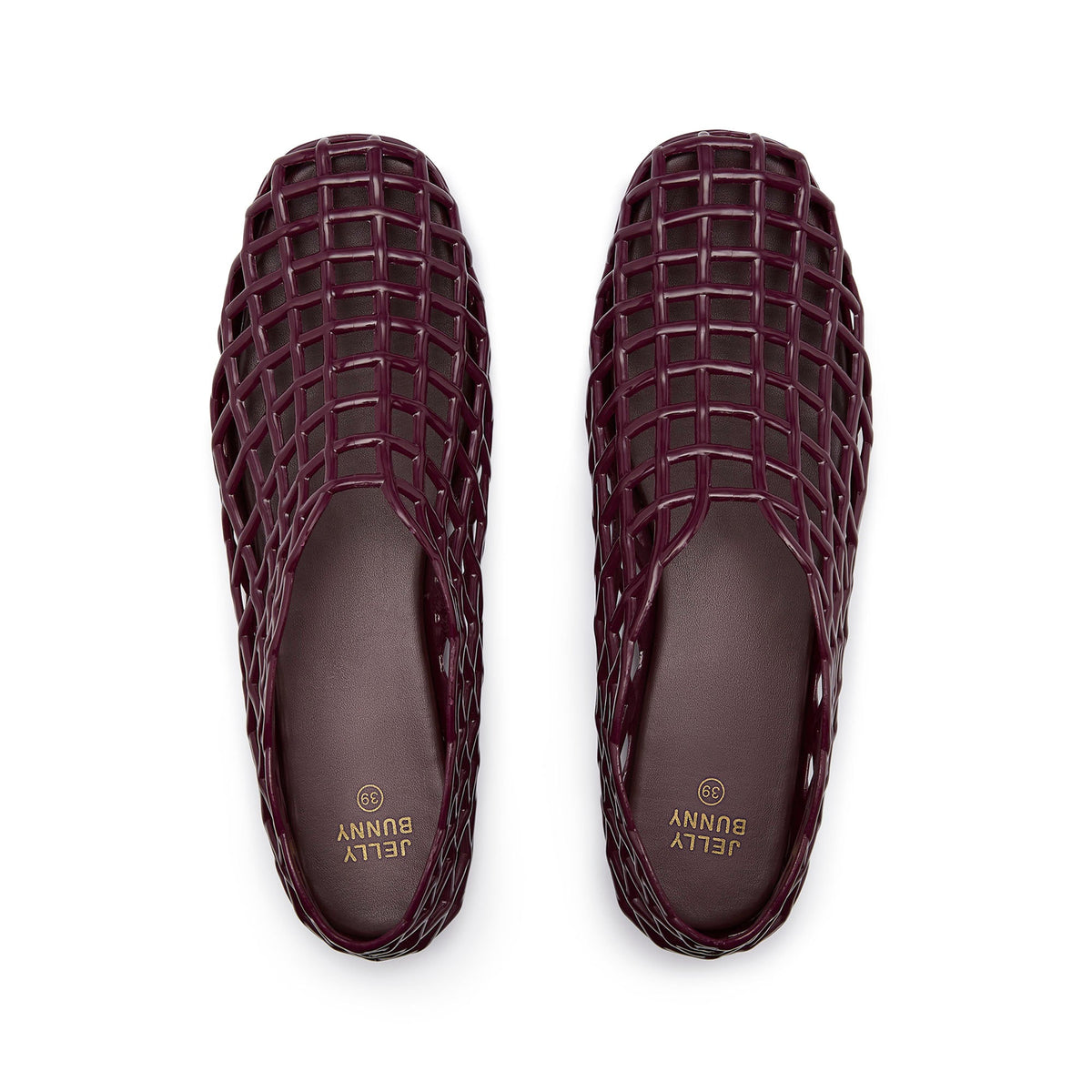 Manon Aura Ballerinas Dark Red
