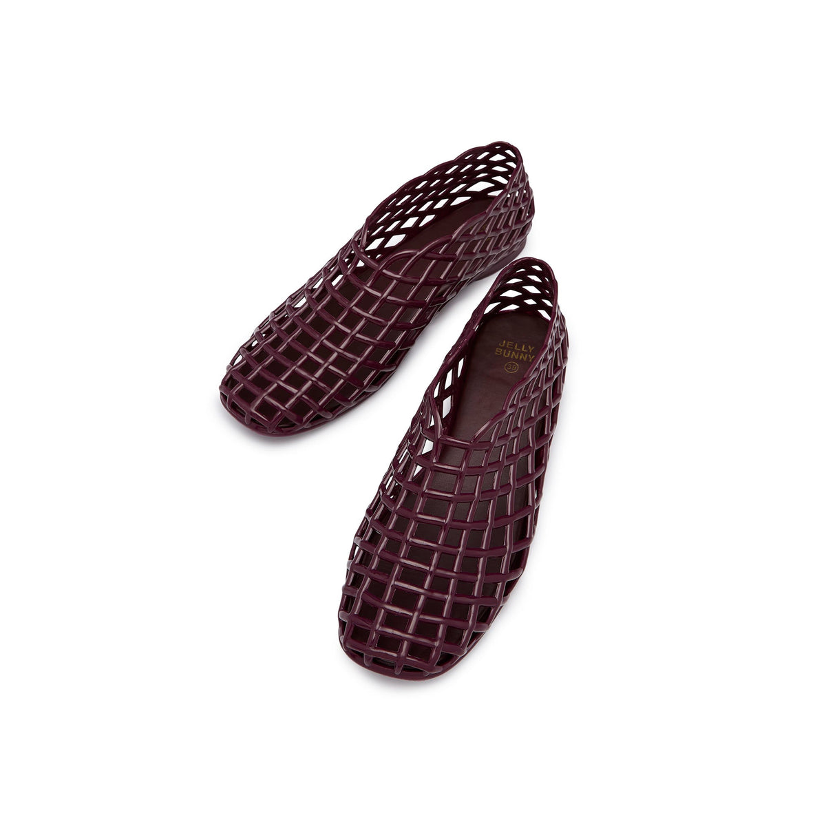 Manon Aura Ballerinas Dark Red