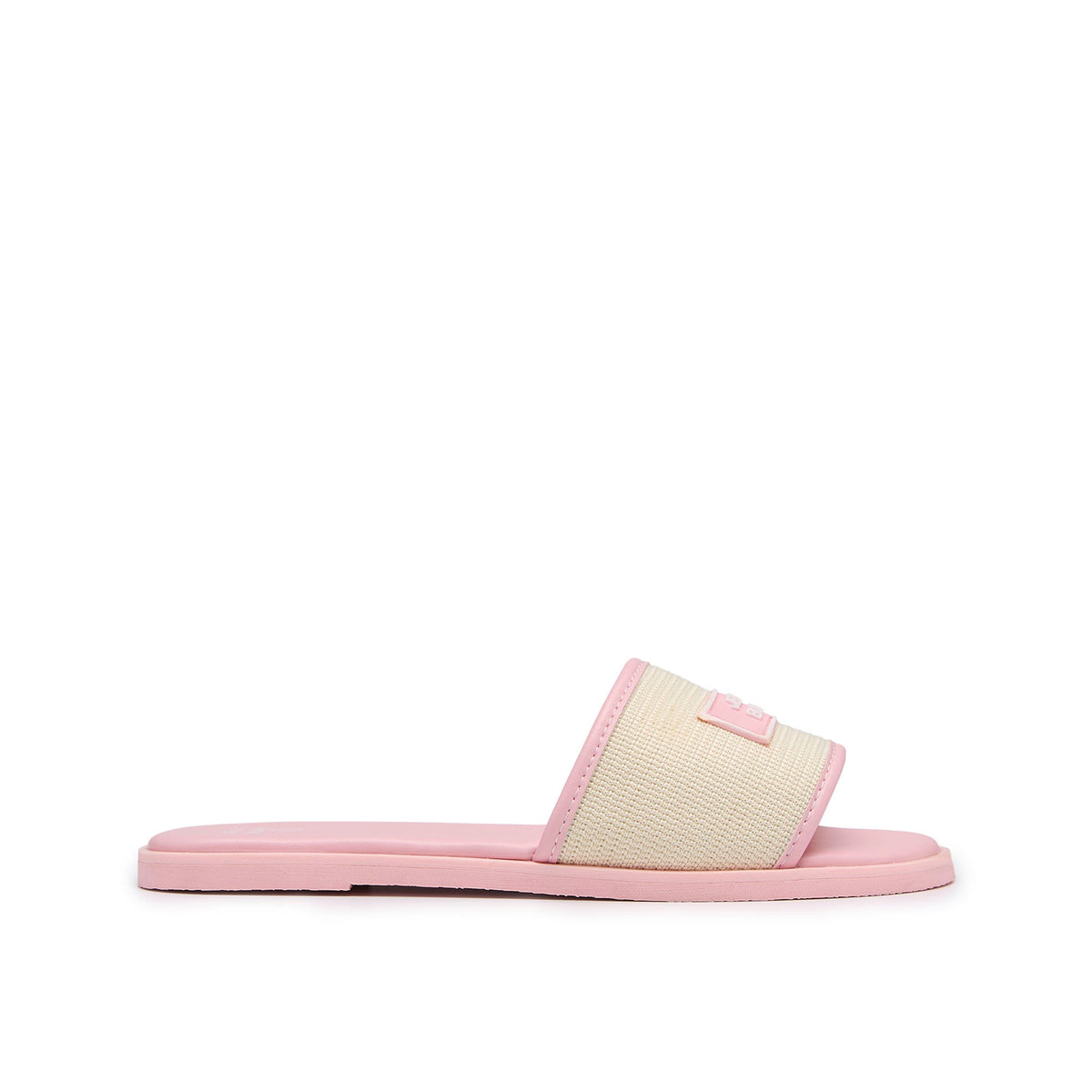 Fermin Messy Flat Sandals Light Pink