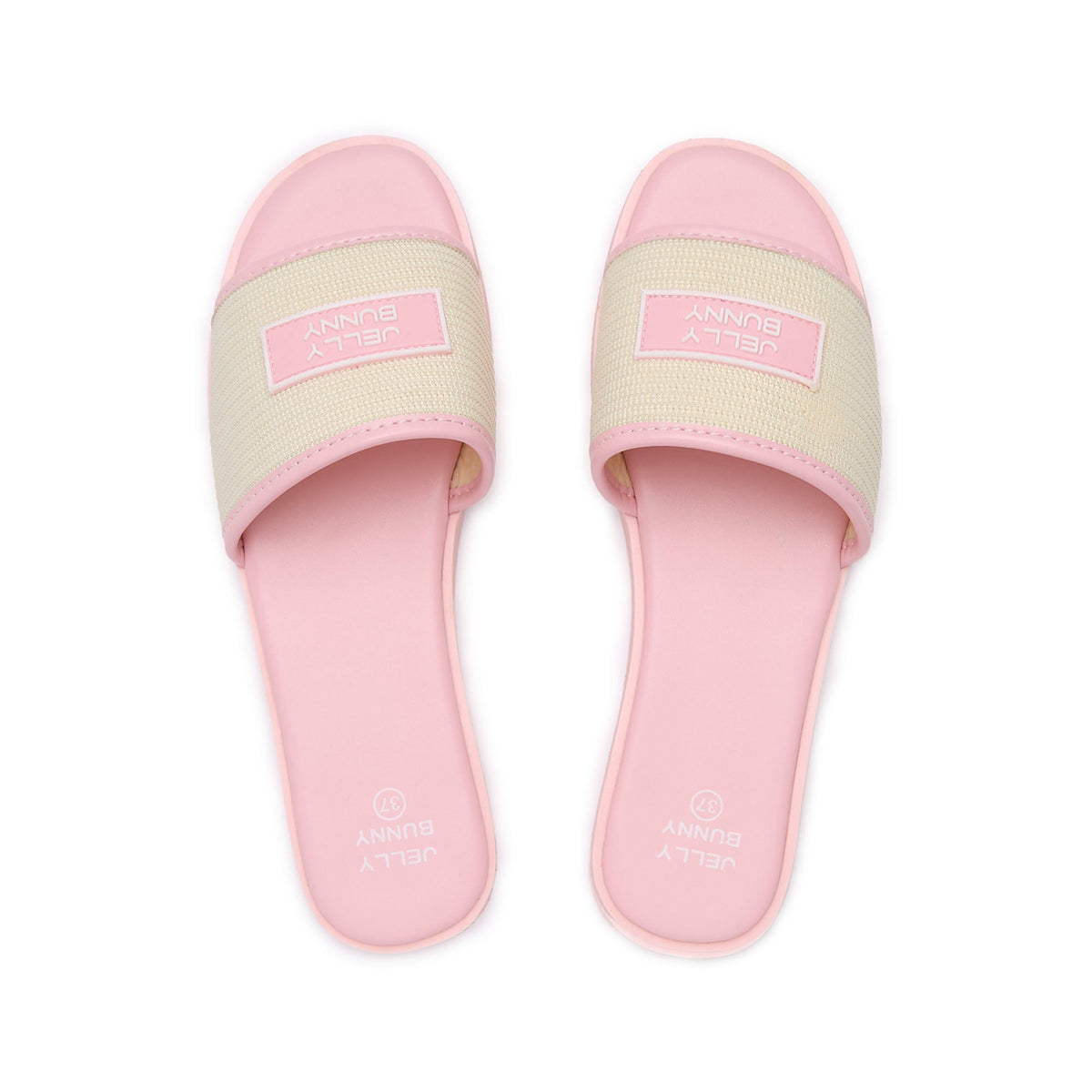 Fermin Messy Flat Sandals Light Pink